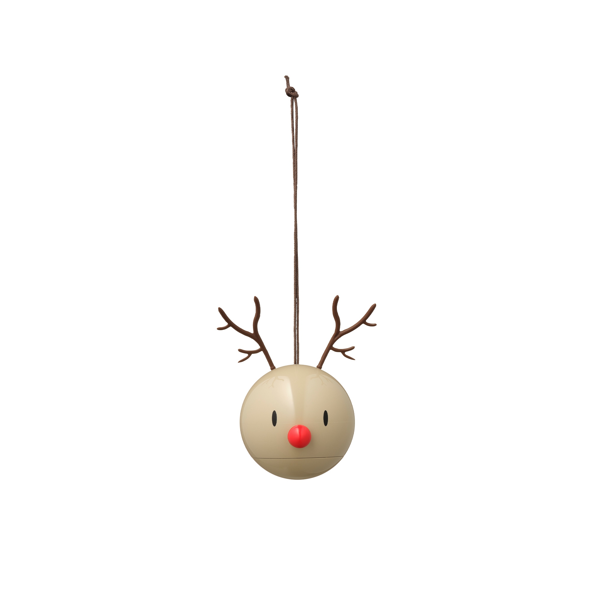 Hoptimist - Reindeer Ornament - Latte - 2 pieces