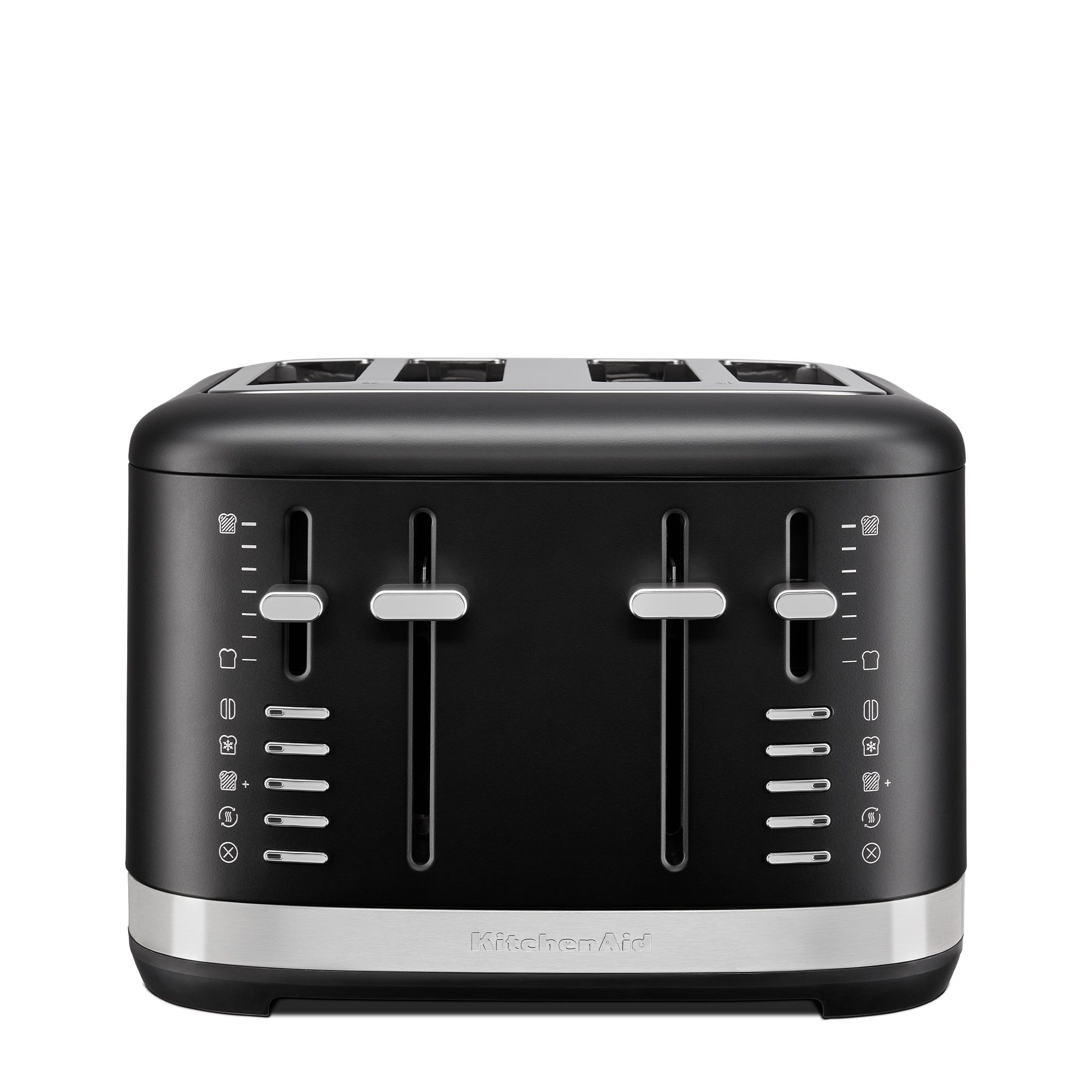KitchenAid - Toaster with manual operation for 4 slices - Matt black KitchenAid - Toaster with manual operation for 4 slices - Matt black
