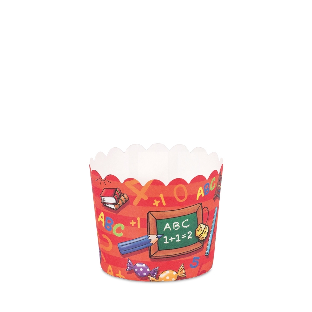 Städter - Cupcake Backform - ø 50 x 47 mm - Mini - Bunt - 12 Stück