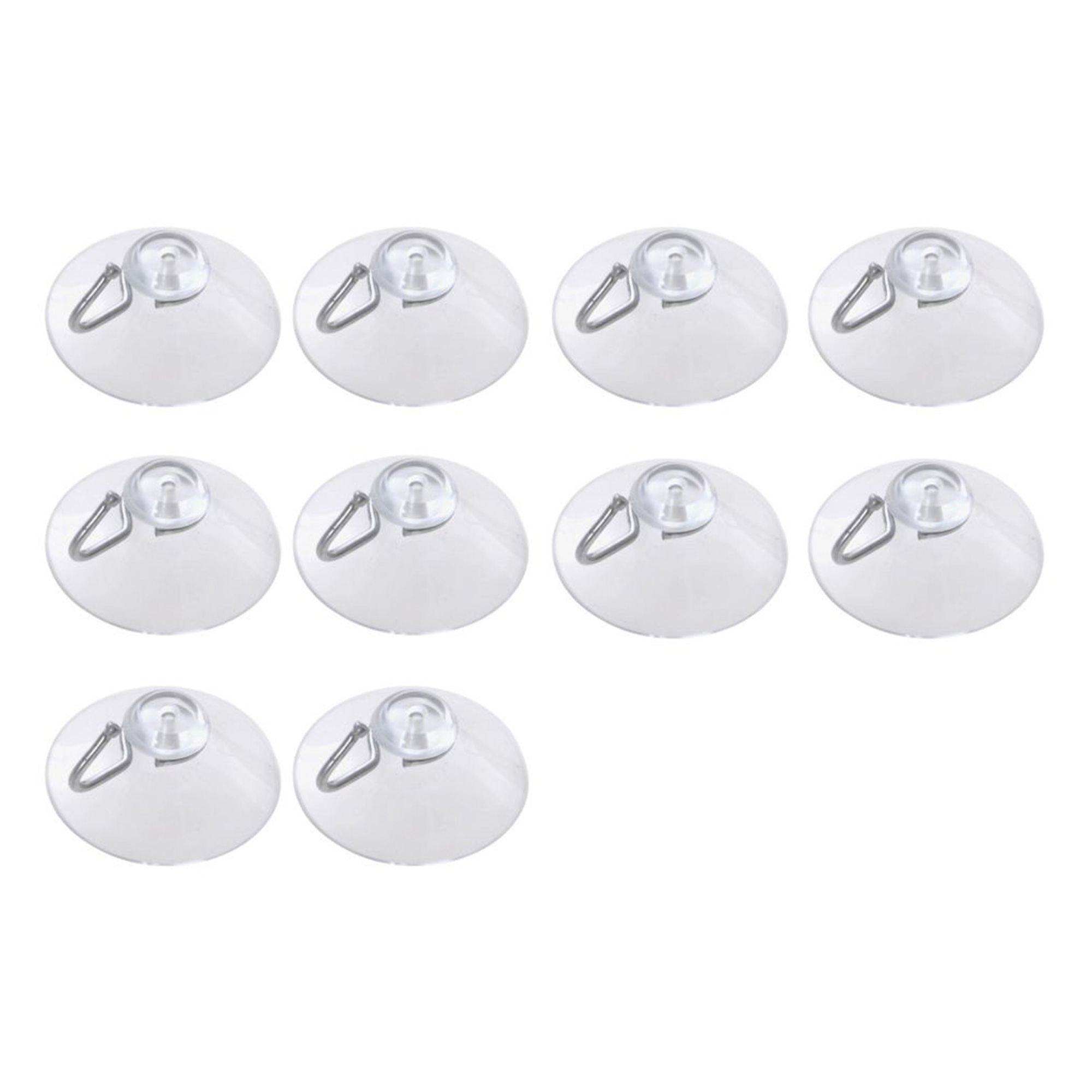 Westmark - 10 Suction hooks, transparent, ø 20 mm