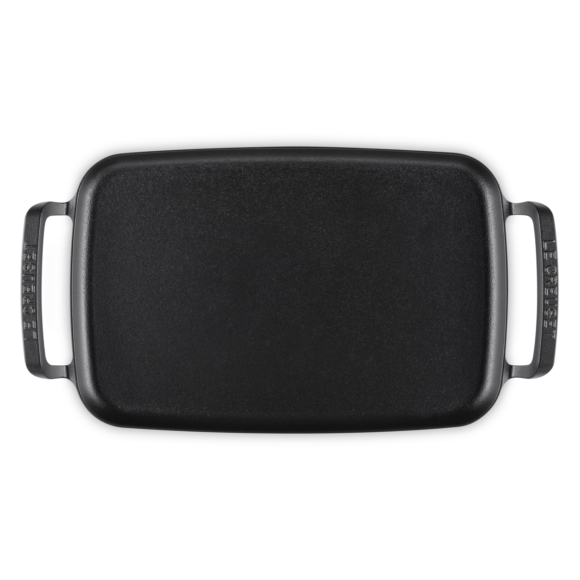 Le Creuset - Grillplatte rechteckig 40 cm - schwarz matt - BBQ Outdoor Le Creuset - Grillplatte rechteckig 40 cm - schwarz matt - BBQ Outdoor