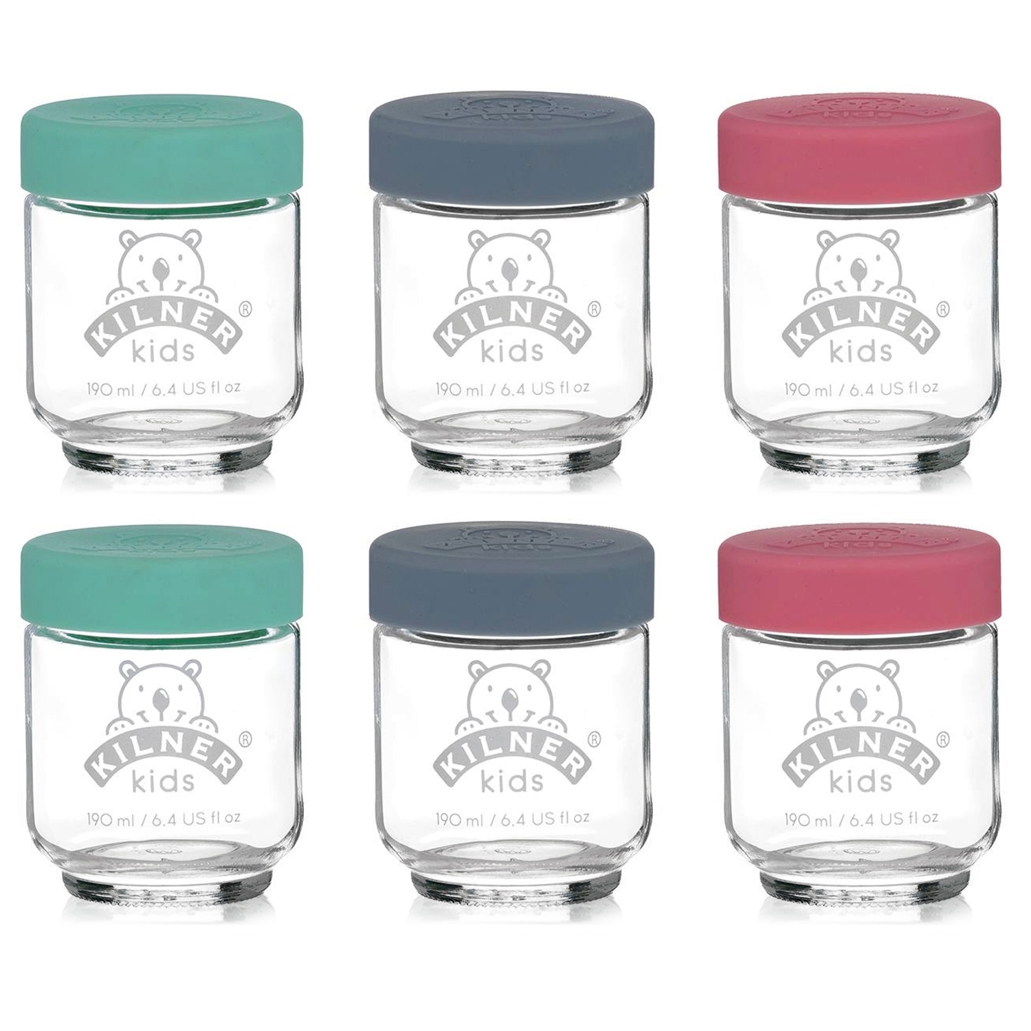 Kilner - Kids Jars Set of 6 - 190 ml Kilner - Kids Jars Set of 6 - 190 ml