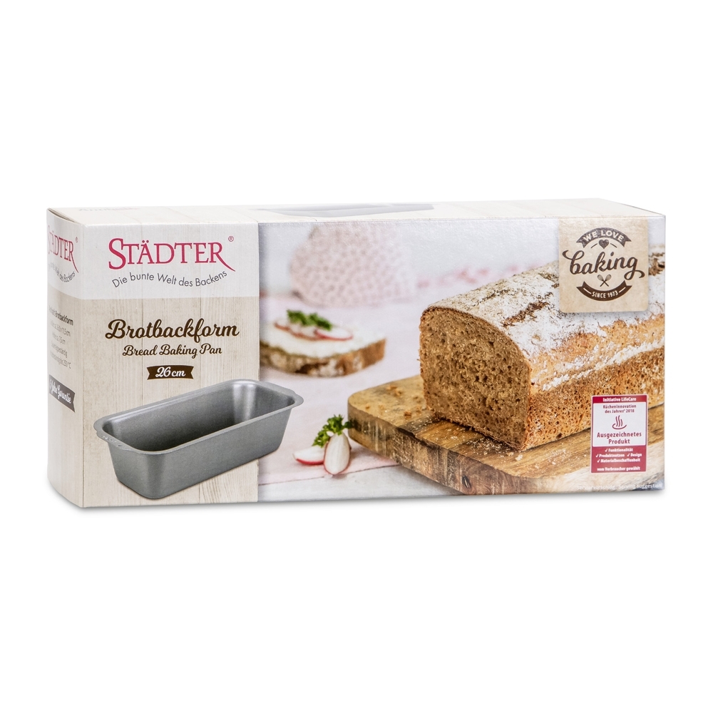 Städter - We-Love-Baking Bread baking pan 26 x 11.5 cm / H 7.5 cm