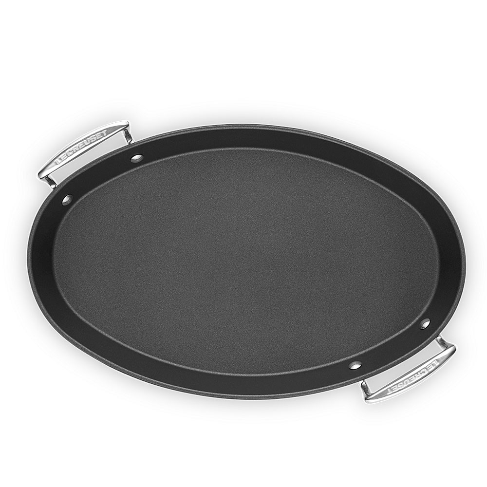 Le Creuset - Aluminium Ovale Pfanne - 40 x 25 cm - Antihaft