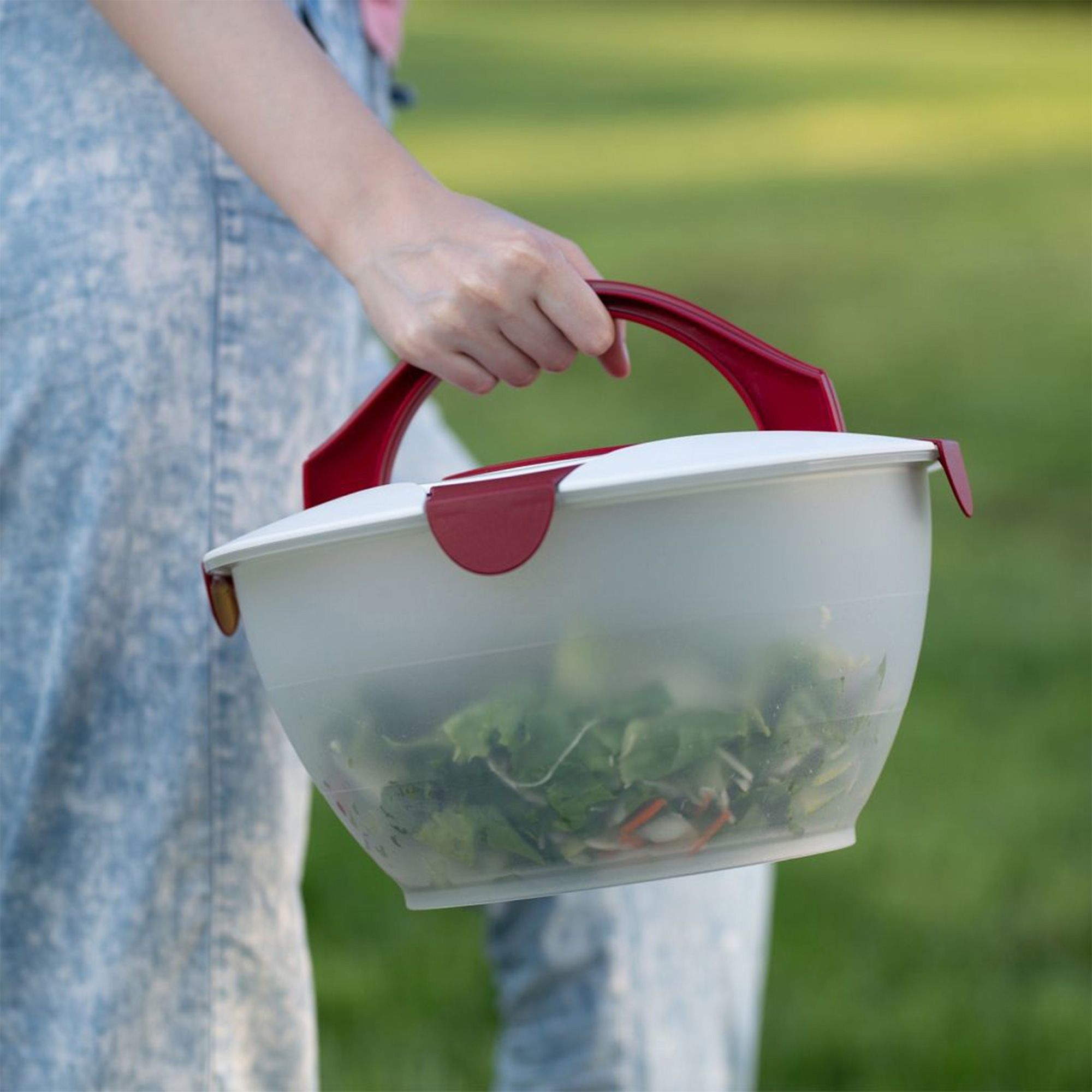 Westmark - Salad butler »Praktika«, 6,5 l, red