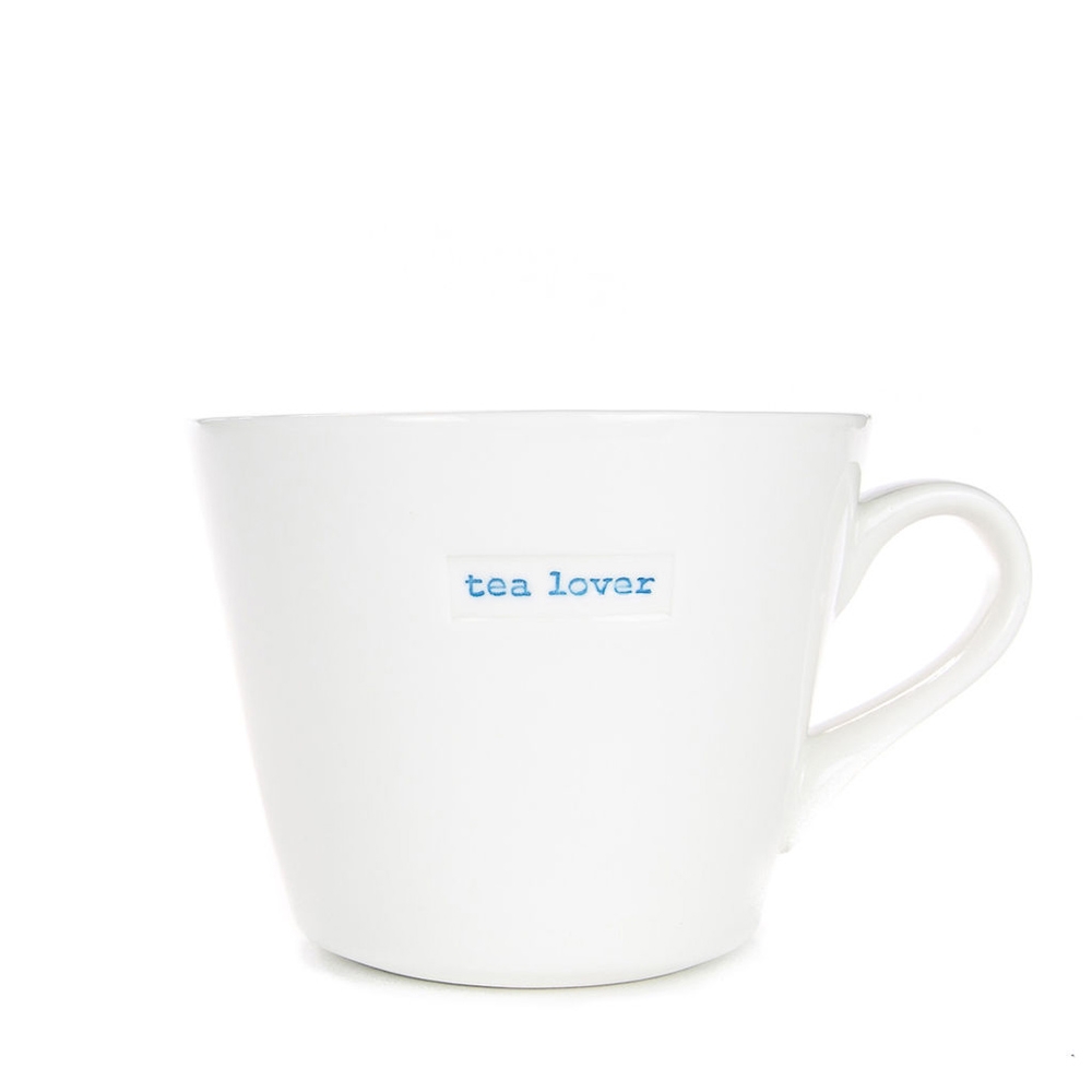 MAKE - Bucket Mug ""tea lover"" 350 ml