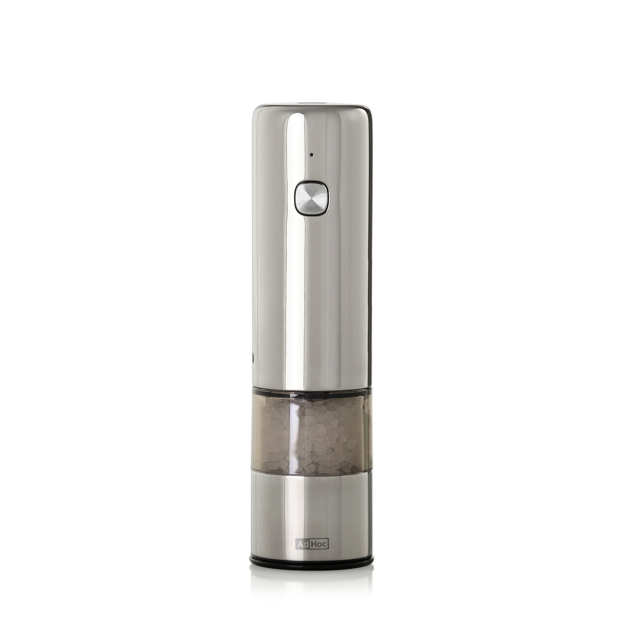 AdHoc - i.Mill Electric Pepper and Salt Mill - 14 cm | Polished Stainless Steel