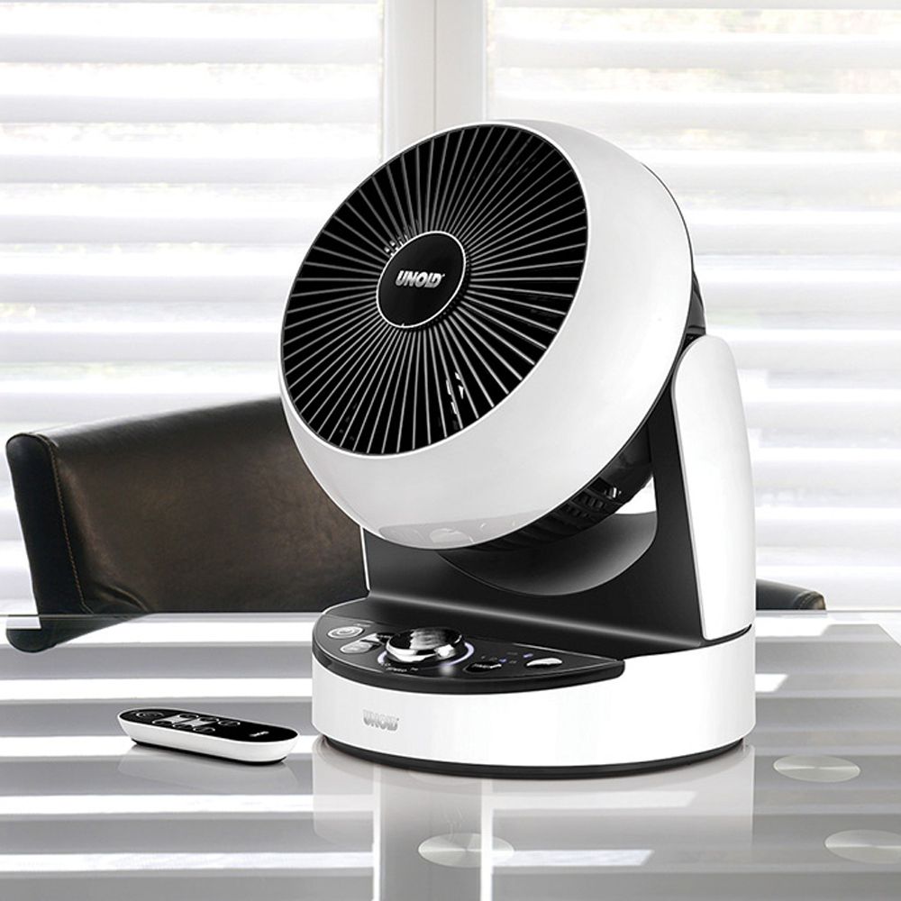 Unold - Table fan 3D black/white