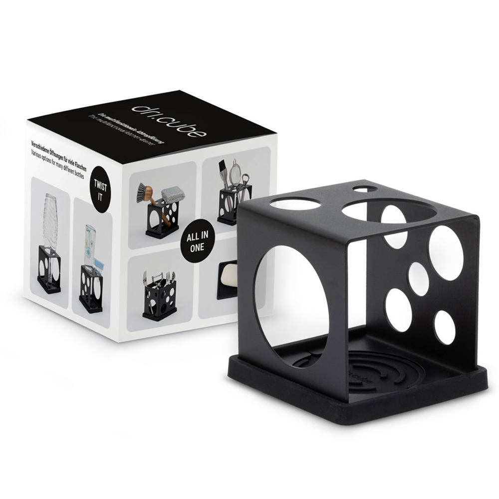 Bainstream - dri.cube Black | Abtropfbehälter