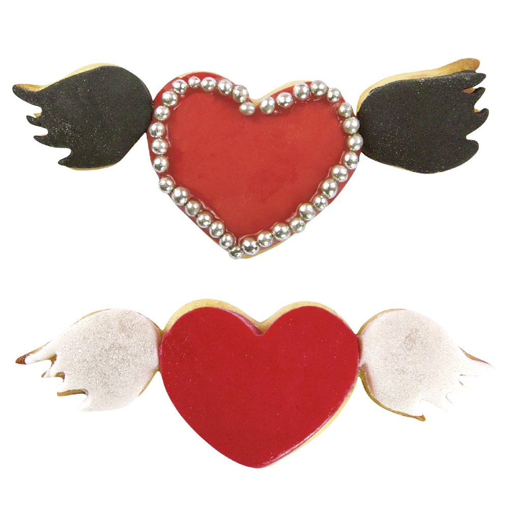 Städter - Cookie cutter Flying heart 9 cm