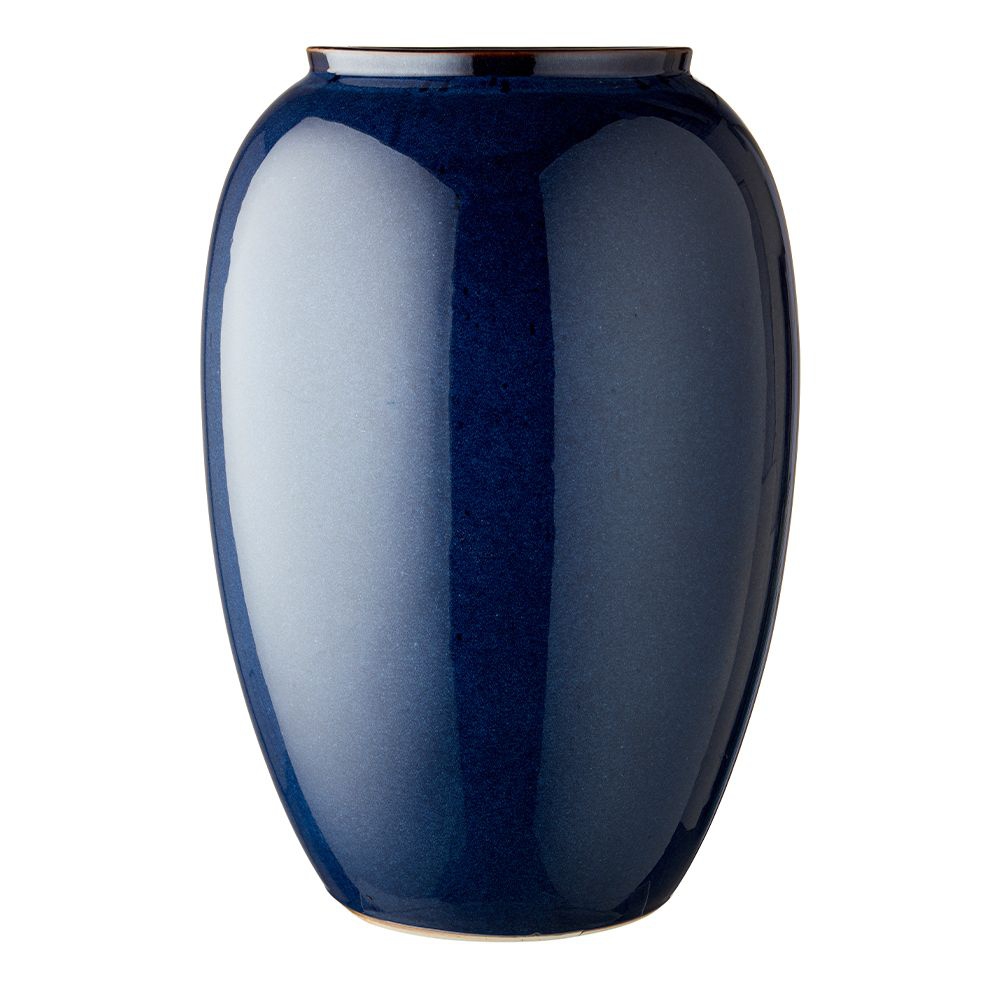 Bitz - Stoneware Vase - 50 cm - dark blue