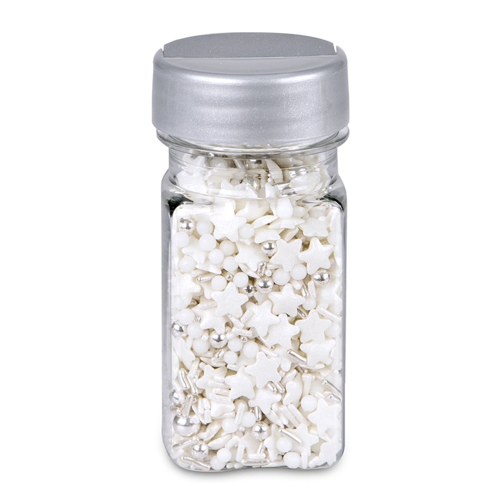 Städter - Edible sprinkle  Magic stars white Mix Städter - Edible sprinkle  Magic stars white Mix