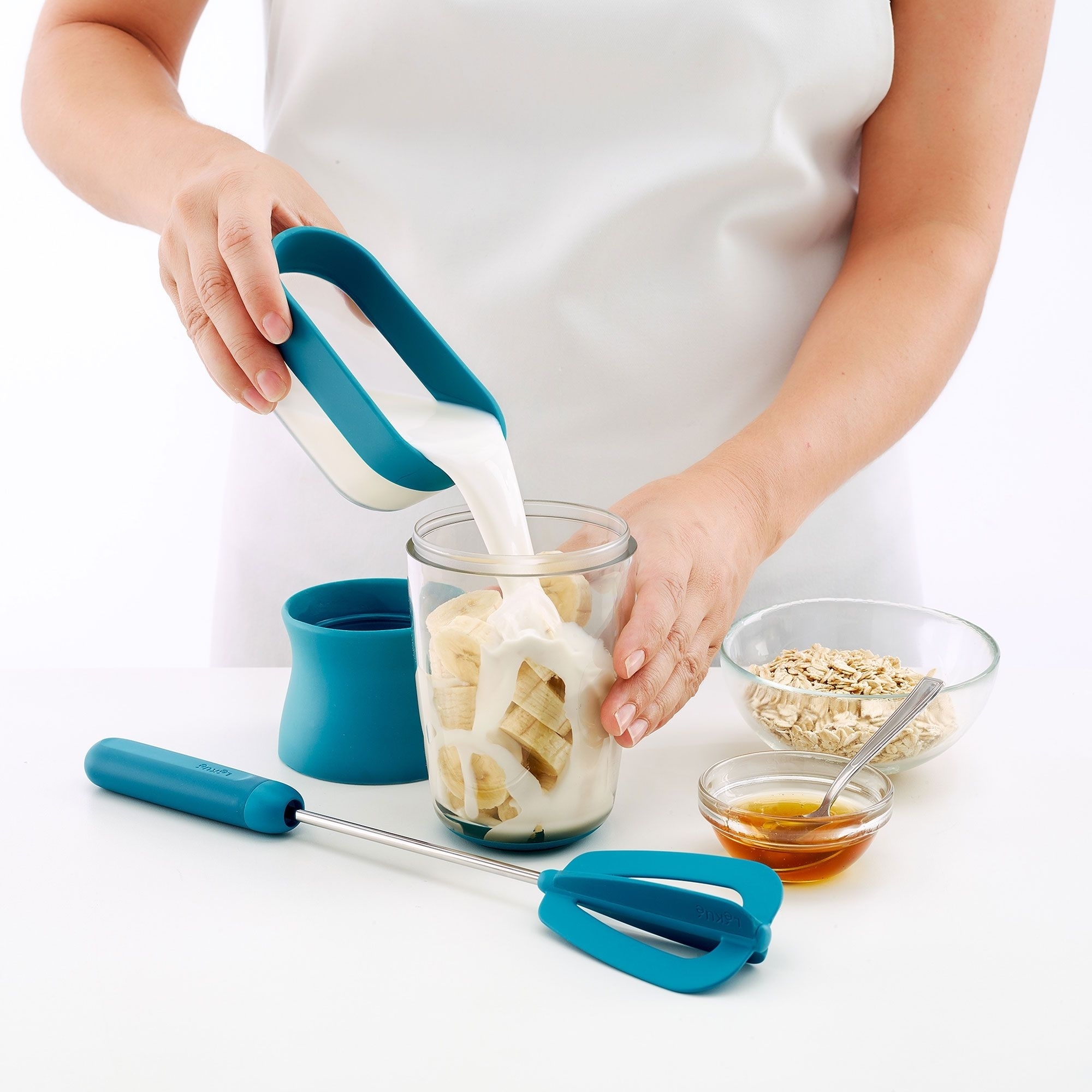 Lékué - Whisk set of 2 red Lékué - Whisk set of 2 red