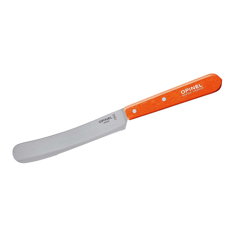 Opinel - Breakfast knife, stainless, beech, orange