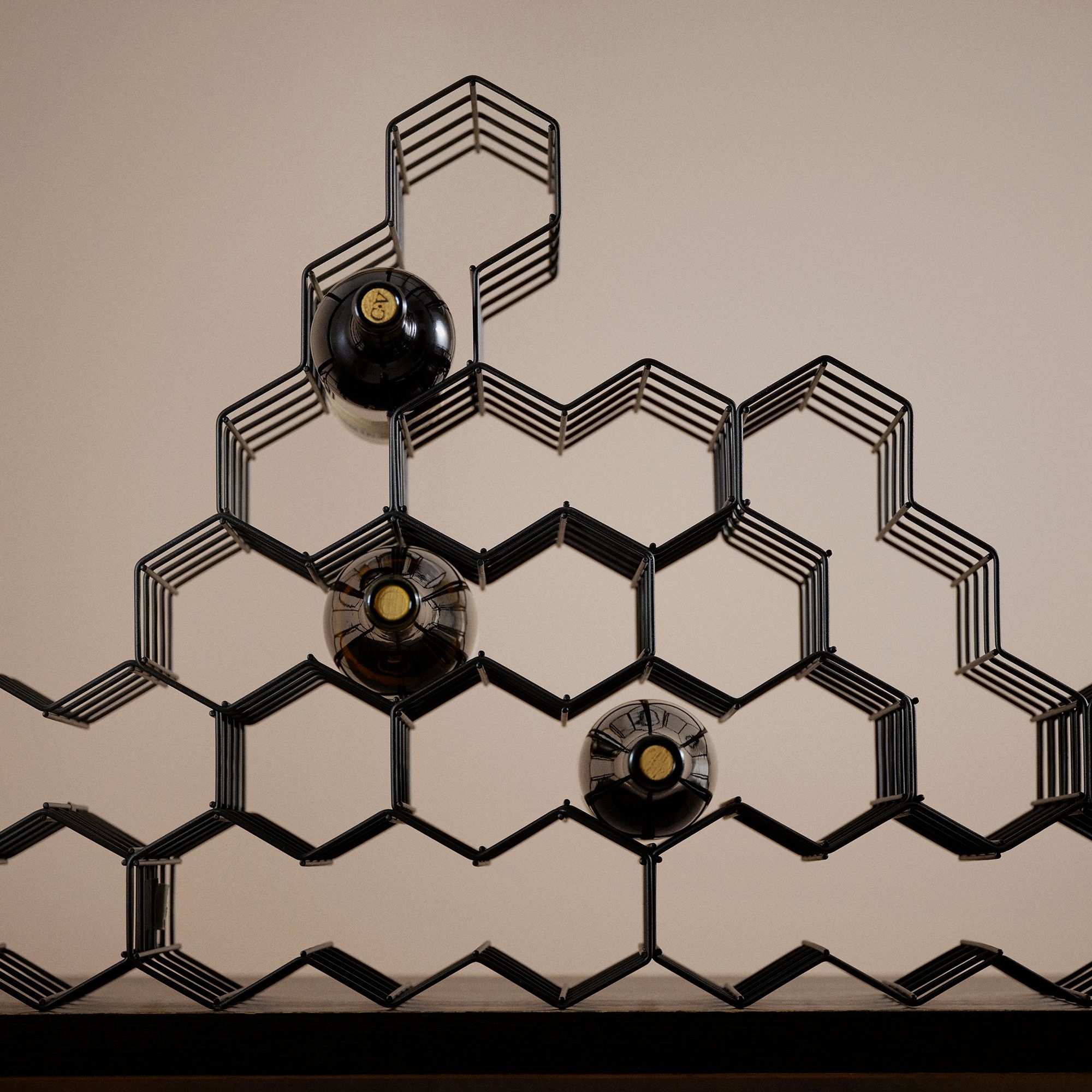 Zone - Rocks Wine Rack - Black