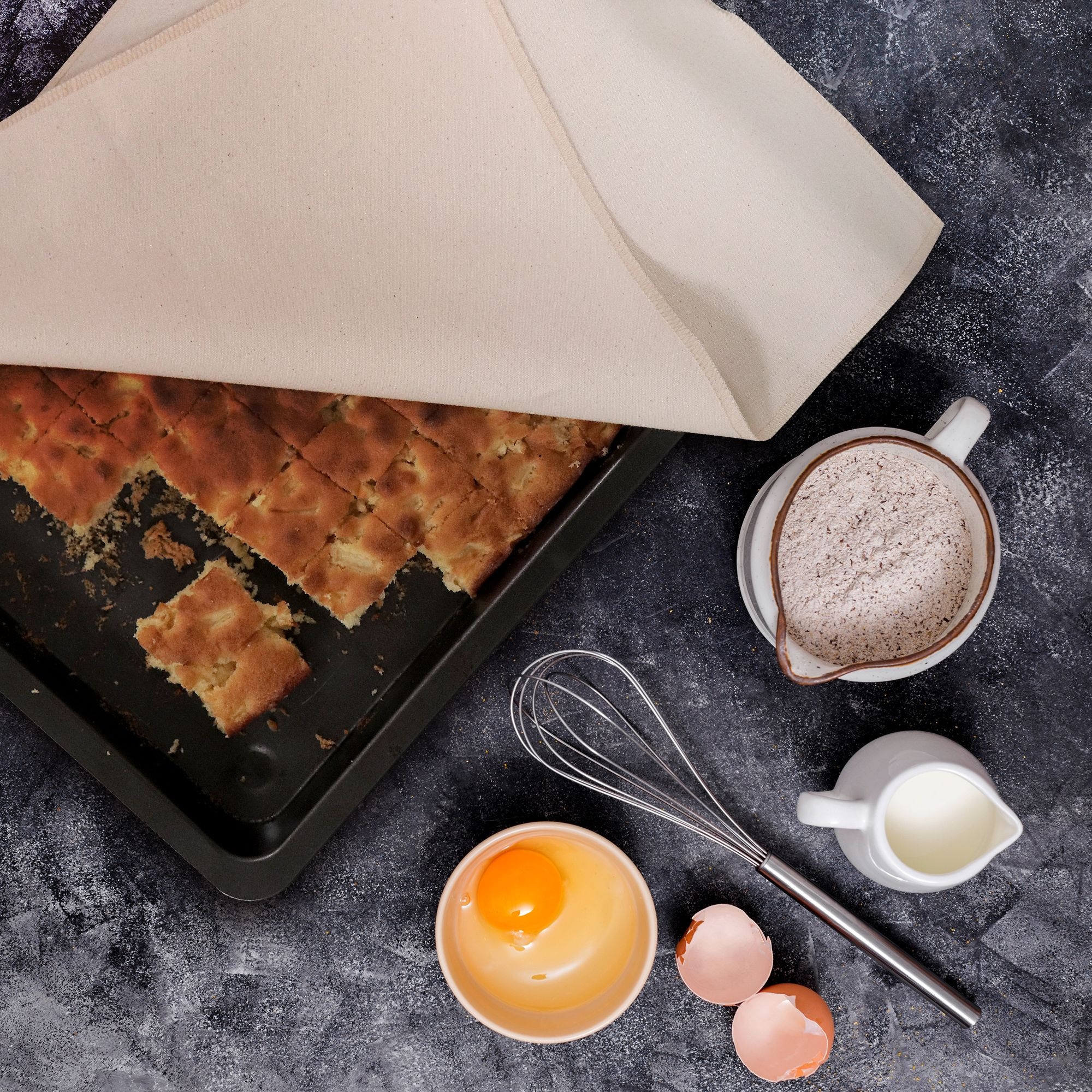 Bäckerleinen/Fermentiertuch - groß - 43 x 76 cm | Culinaris Bäckerleinen/Fermentiertuch - groß - 43 x 76 cm | Culinaris