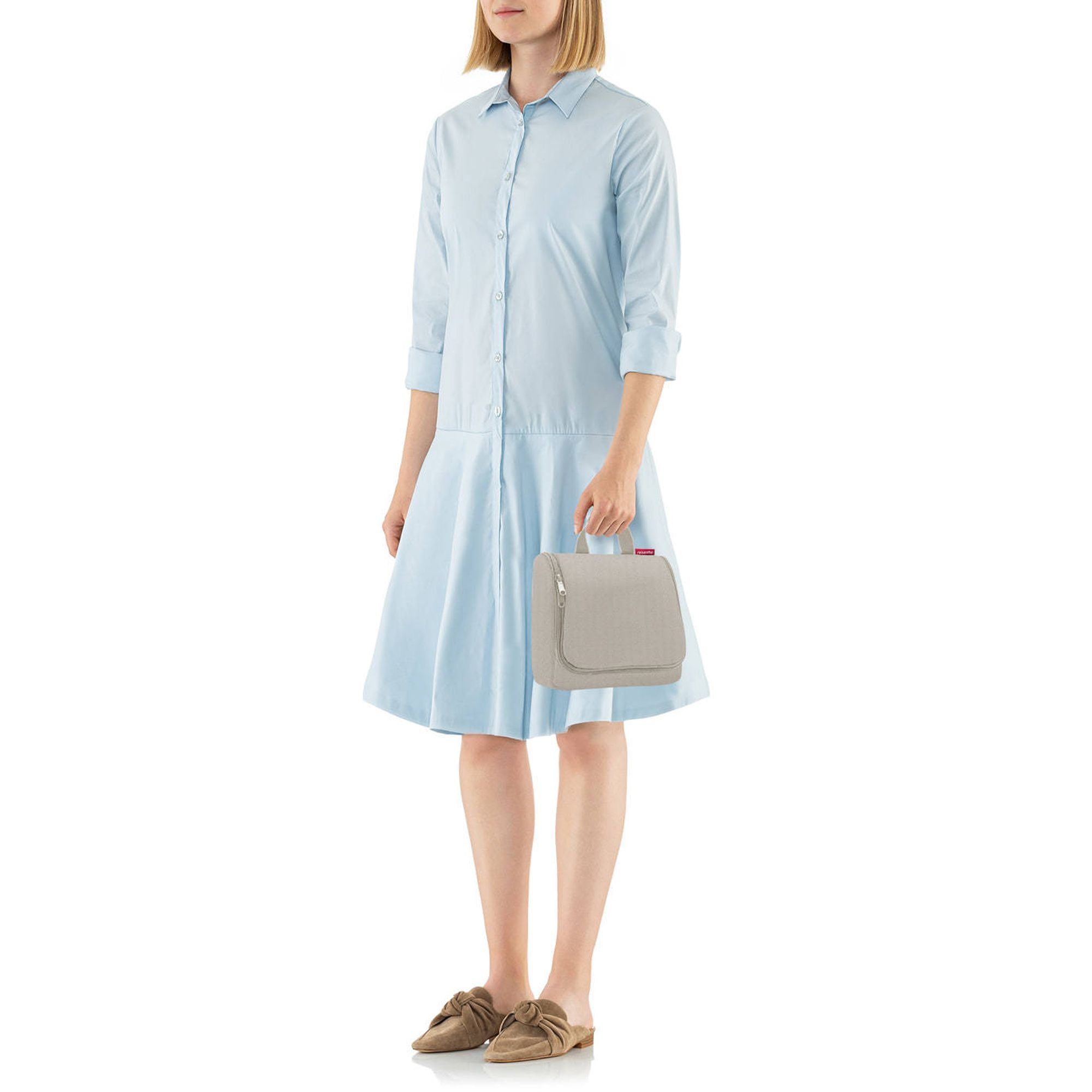 reisenthel - toiletbag - herringbone sand reisenthel - toiletbag - herringbone sand