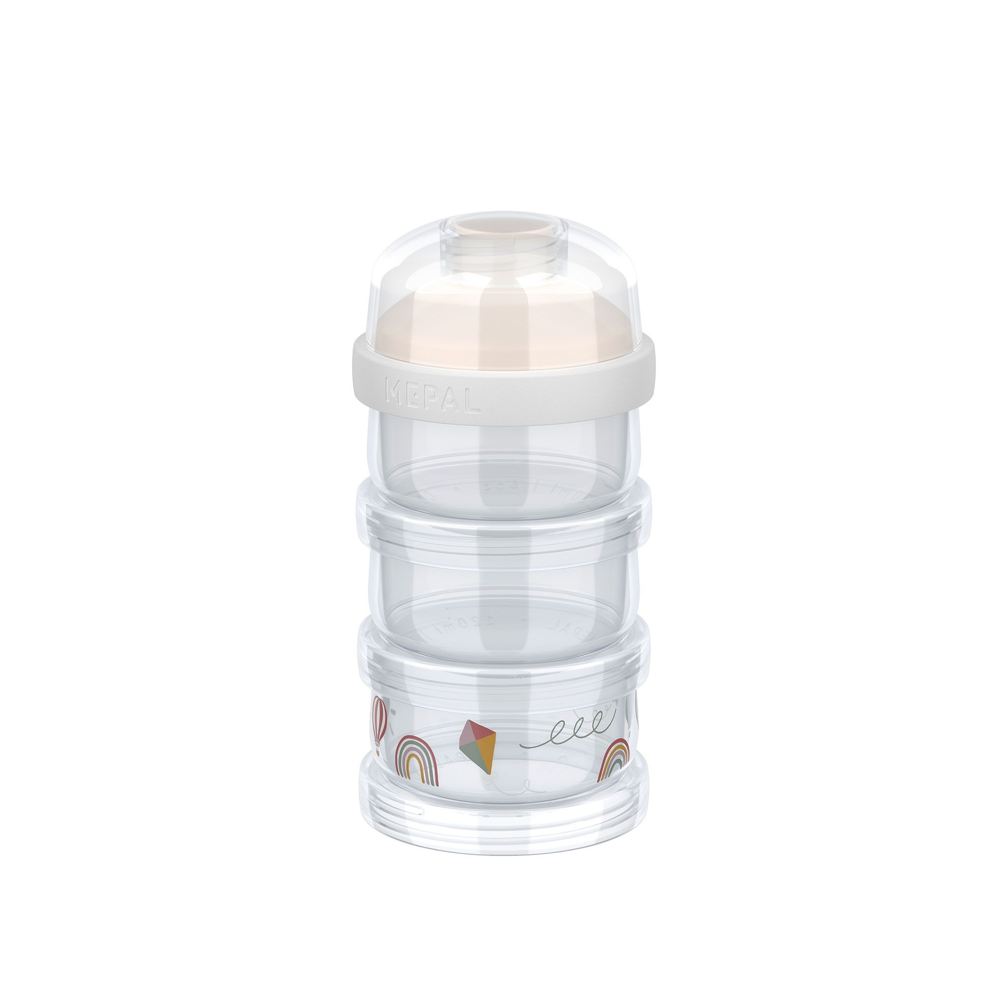 Mepal - Milk powder dispenser - 3 pieces - different motifs