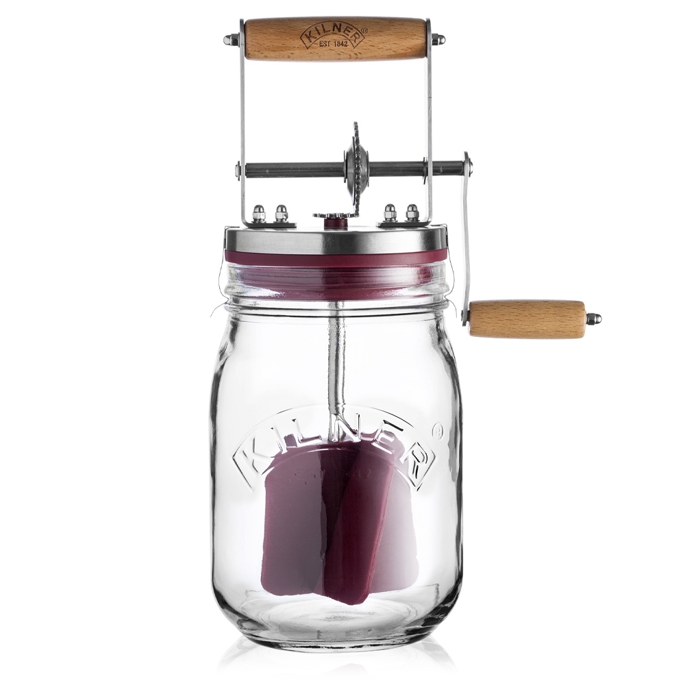 Kilner - Butter churn with rotary handle 1 litre Kilner - Butter churn with rotary handle 1 litre