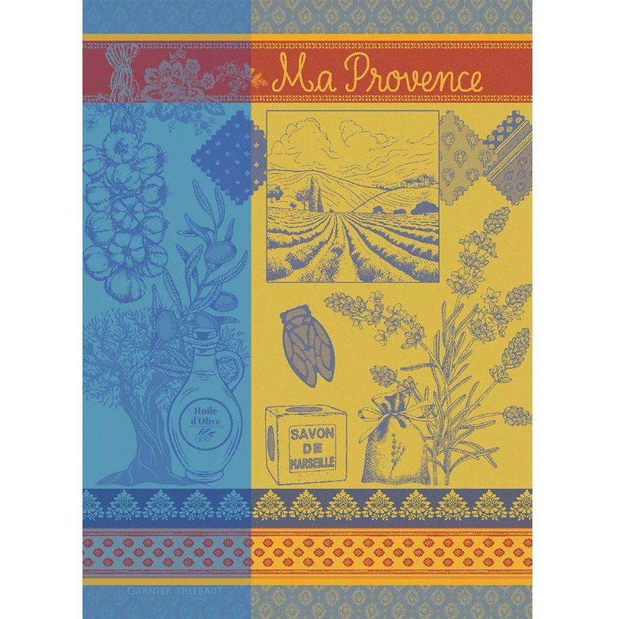 Garnier-Thiebaut Geschirrtuch - Ma Provence Curry Garnier-Thiebaut Geschirrtuch - Ma Provence Curry