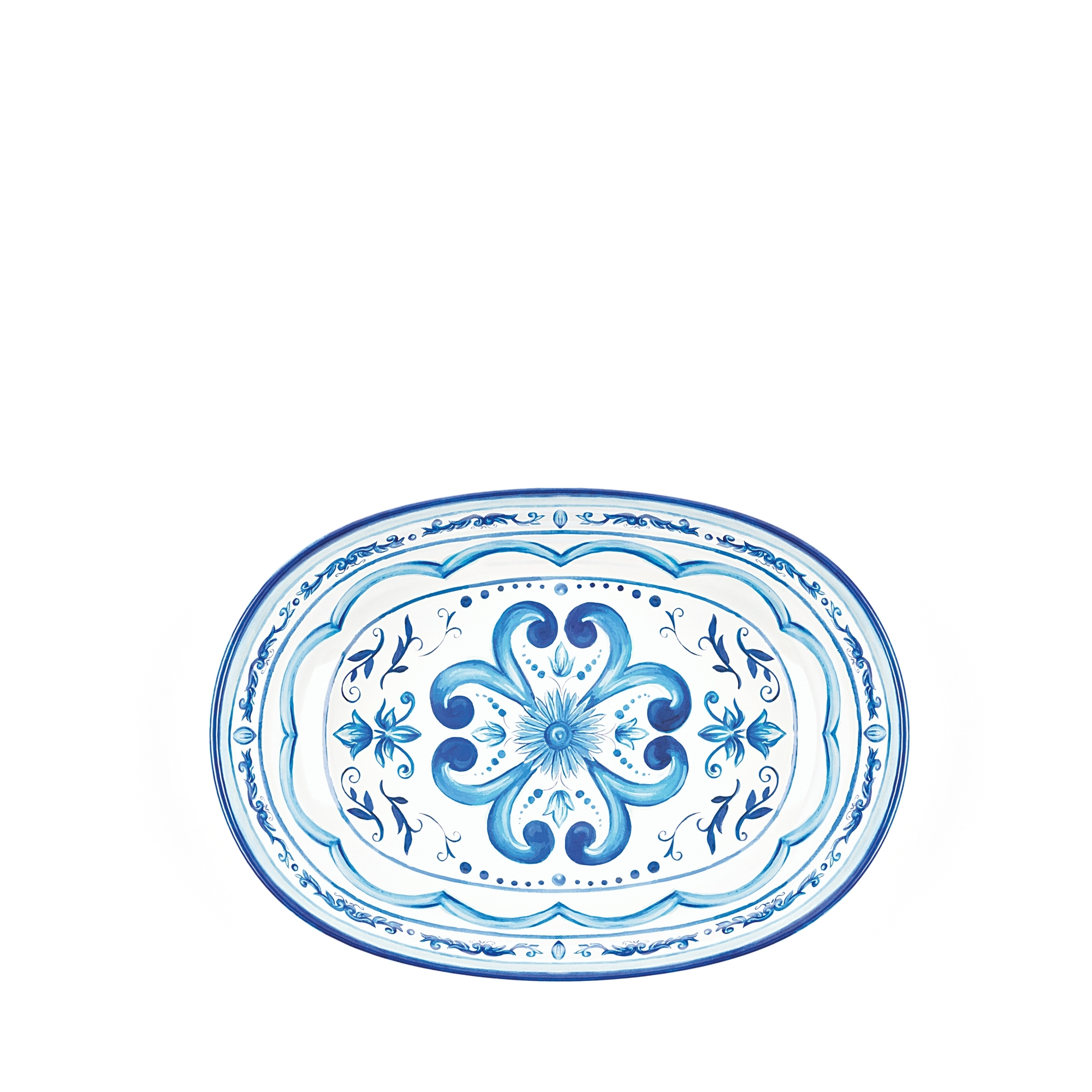 Guzzini - Rice bowl "BLUES" oval 33cm Guzzini - Rice bowl "BLUES" oval 33cm