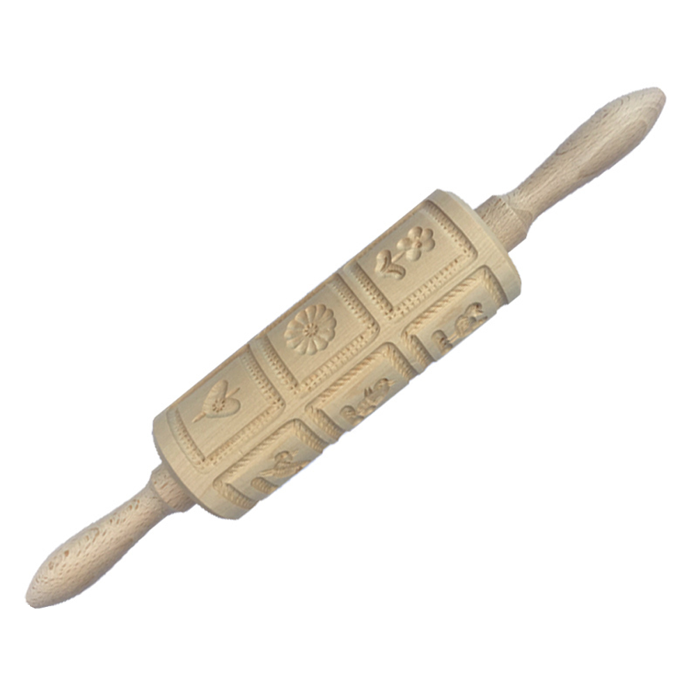 Birkmann -  Anise Rolling Pin / 12 framed motifs