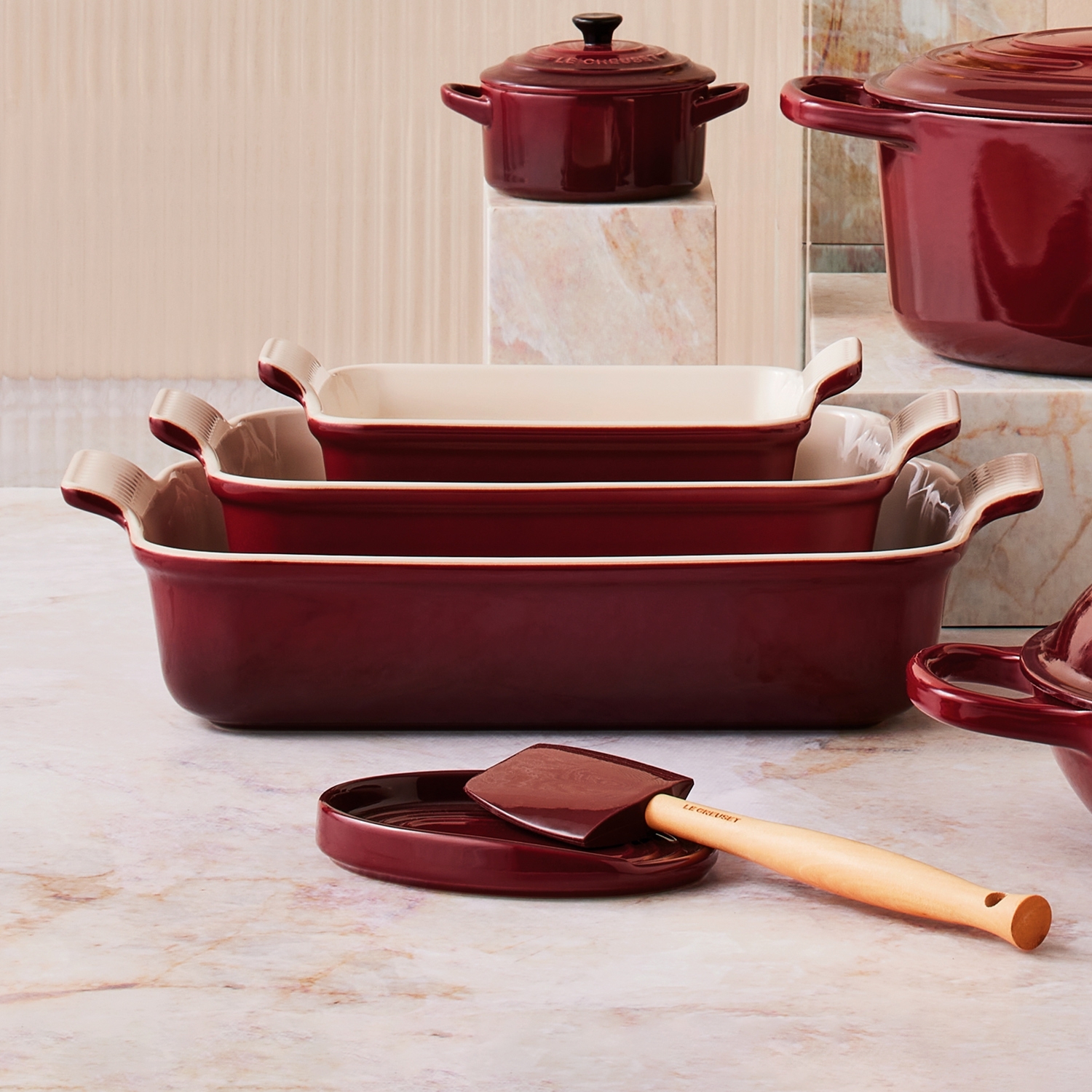 Le Creuset - Mittlere Kochkelle Craft - Garnet Le Creuset - Mittlere Kochkelle Craft - Garnet
