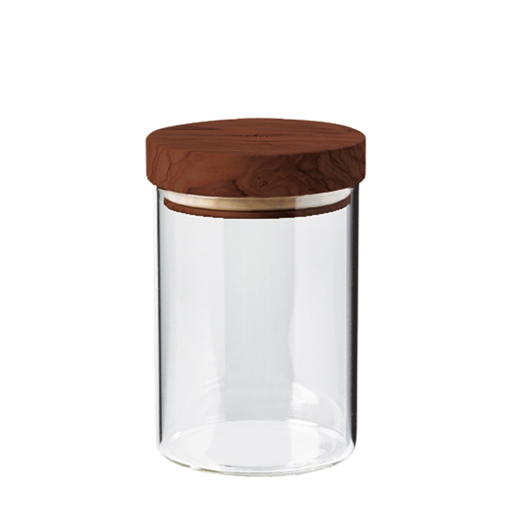 Berard container glass walnut lid 600ml Berard container glass walnut lid 600ml