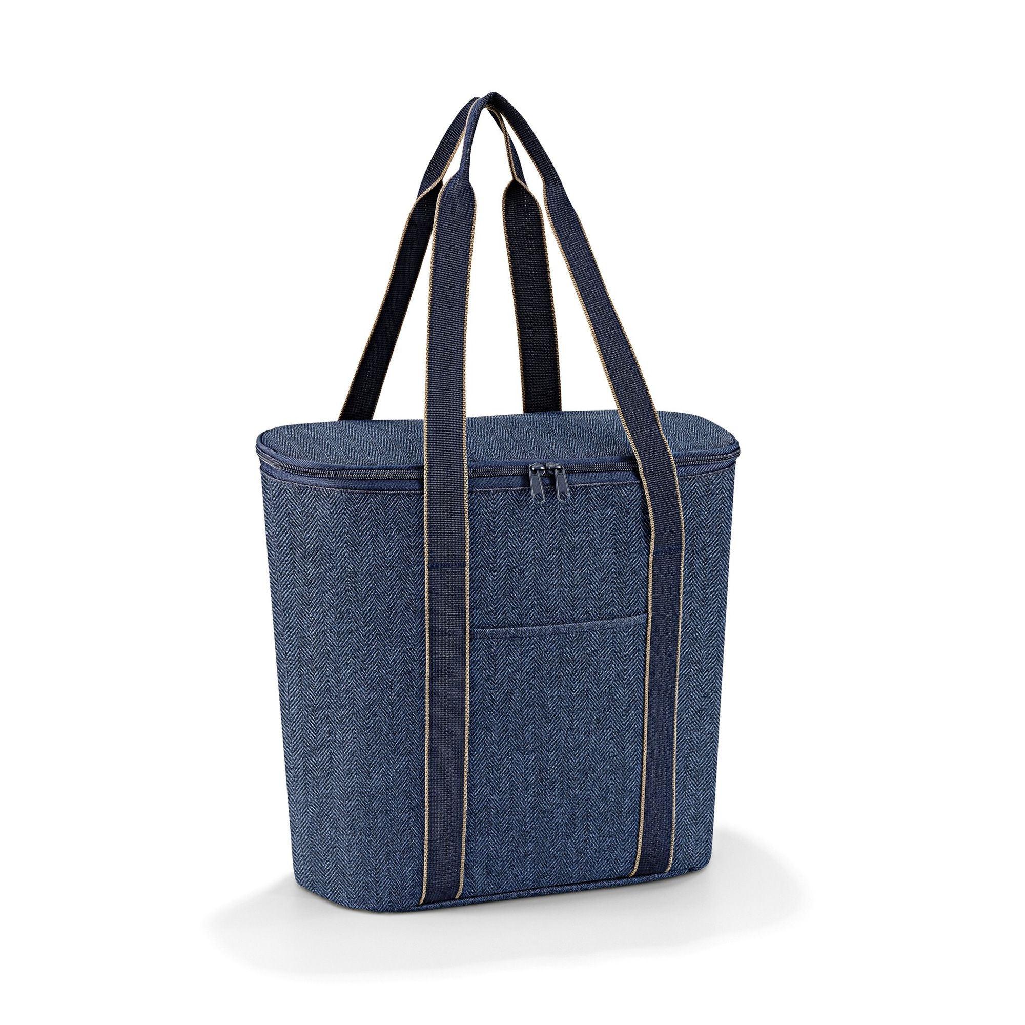 reisenthel - thermoshopper - herringbone dark blue