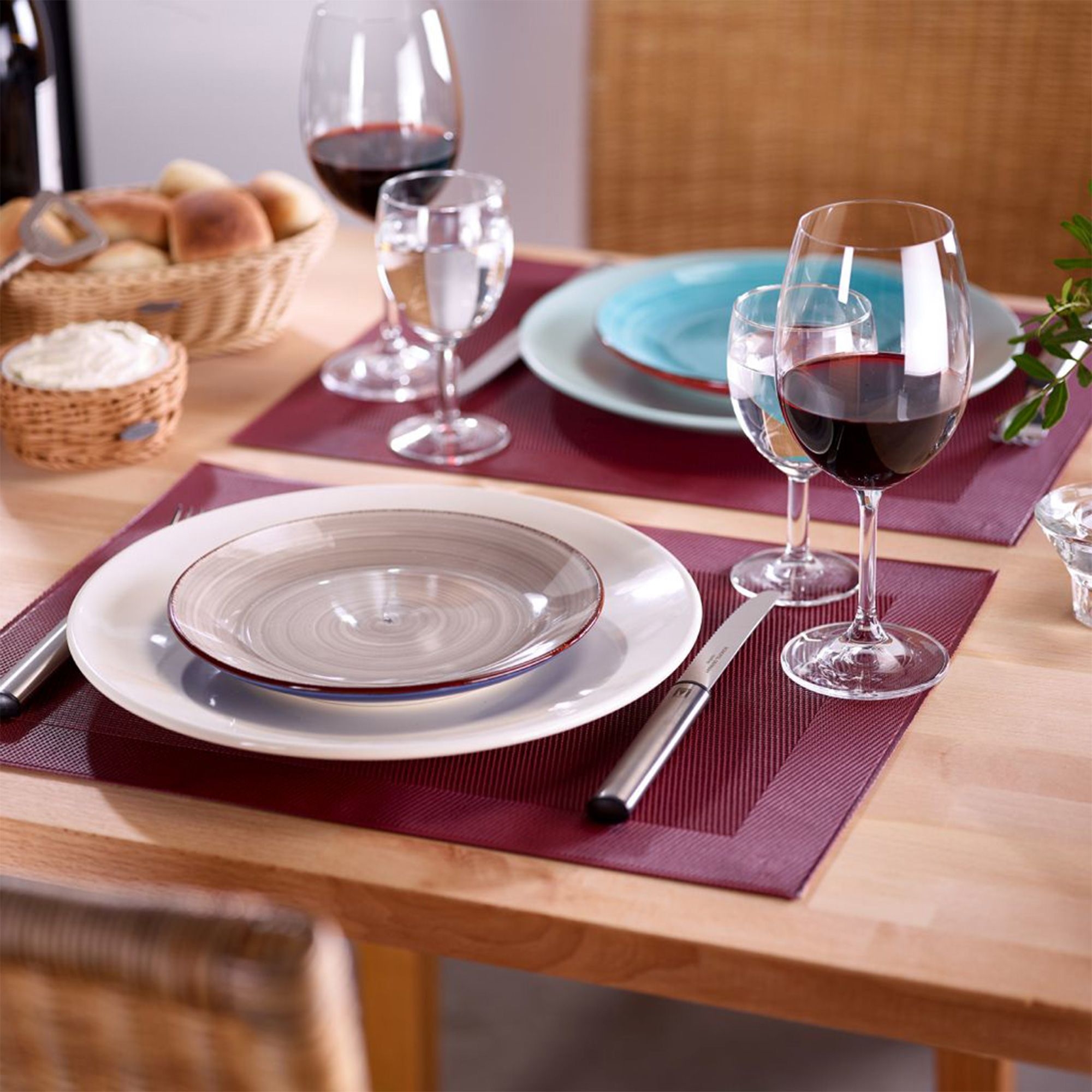 Westmark -  Table set »Home«, 42 x 32 cm, dark red