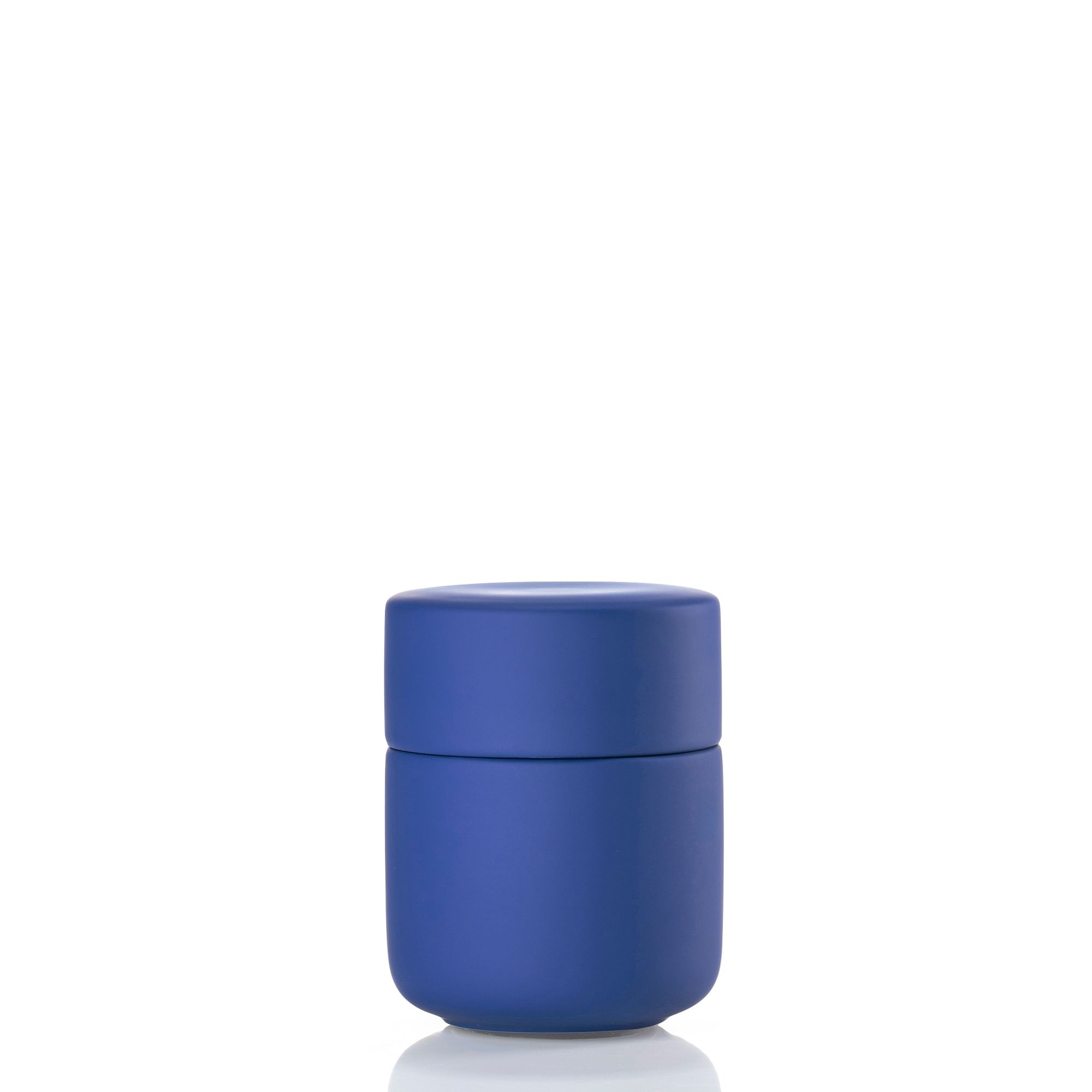 Zone - Ume Gefäß mit Deckel - Indigo Blue