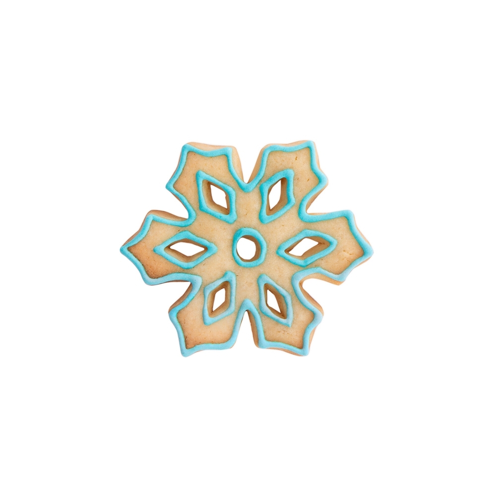 Städter - Cookie Cutter - ice crystal - with crystal recesses - ø 8 cm