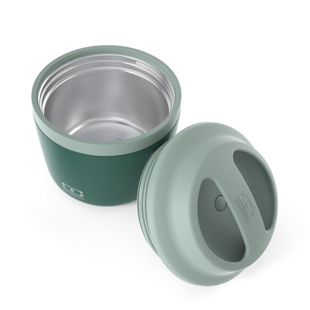 monbento - MB Element - Isothermal Lunchbox, bi color green