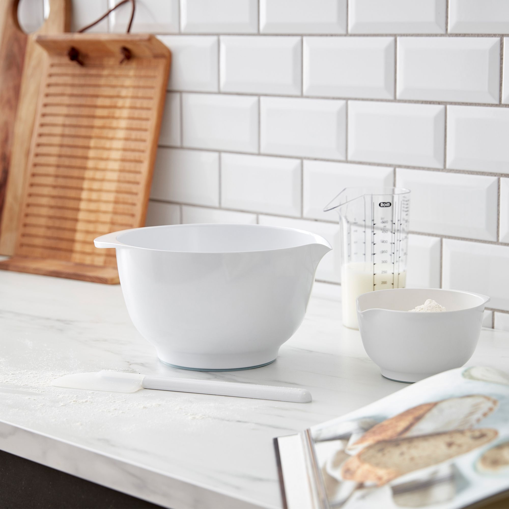 Rosti - NEW Margrethe Mixing Bowl - 3 l - White Rosti - NEW Margrethe Mixing Bowl - 3 l - White