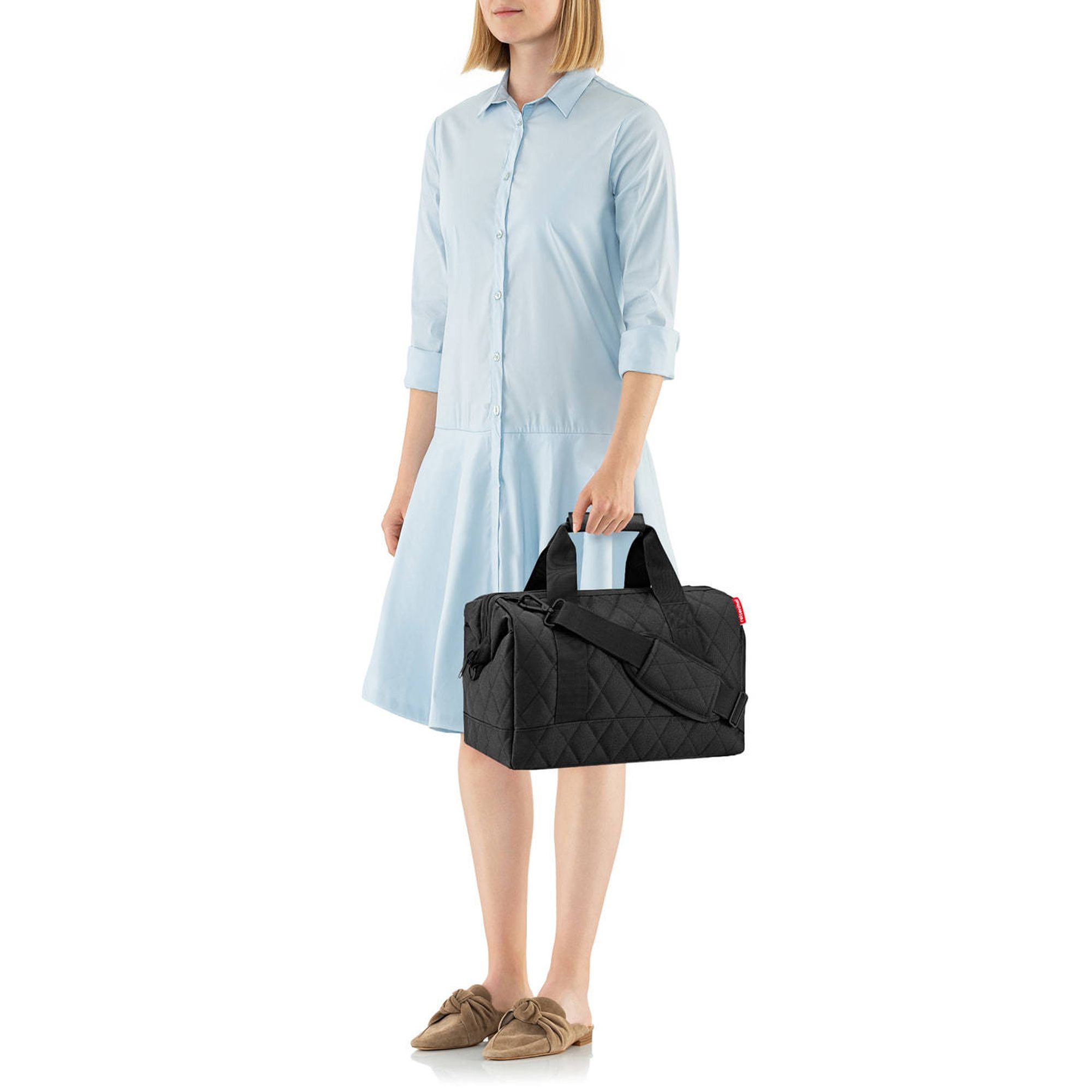 reisenthel - allrounder M - rhombus black reisenthel - allrounder M - rhombus black