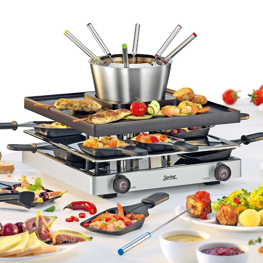 Spring - RACLETTEFONDUE8 CLASSIC Spring - RACLETTEFONDUE8 CLASSIC