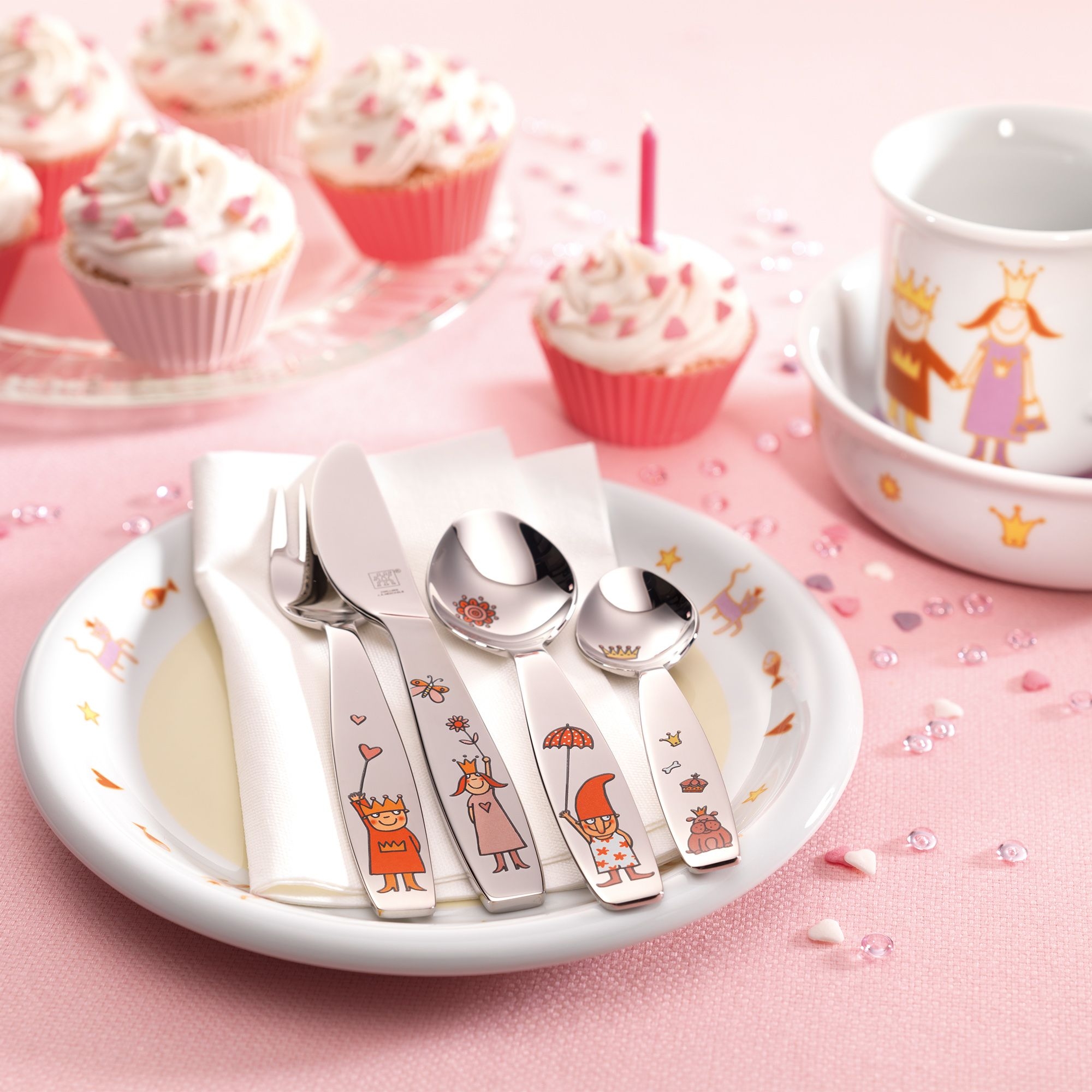 ZWILLING - Children's cutlery set | Princess Emilie | 4 tlg.