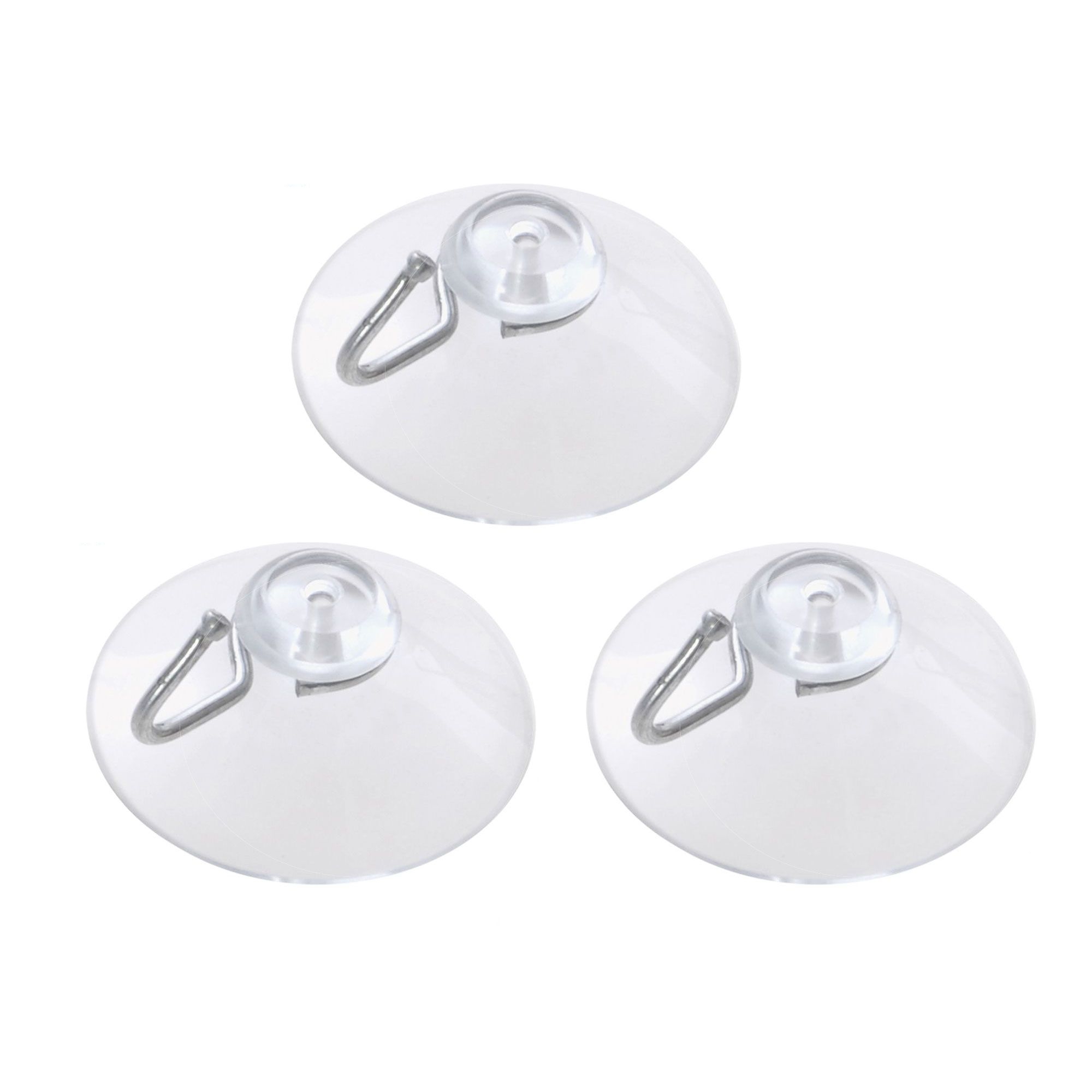 Westmark - 3 Saughaken, transparent, ø 40 mm Westmark - 3 Saughaken, transparent, ø 40 mm