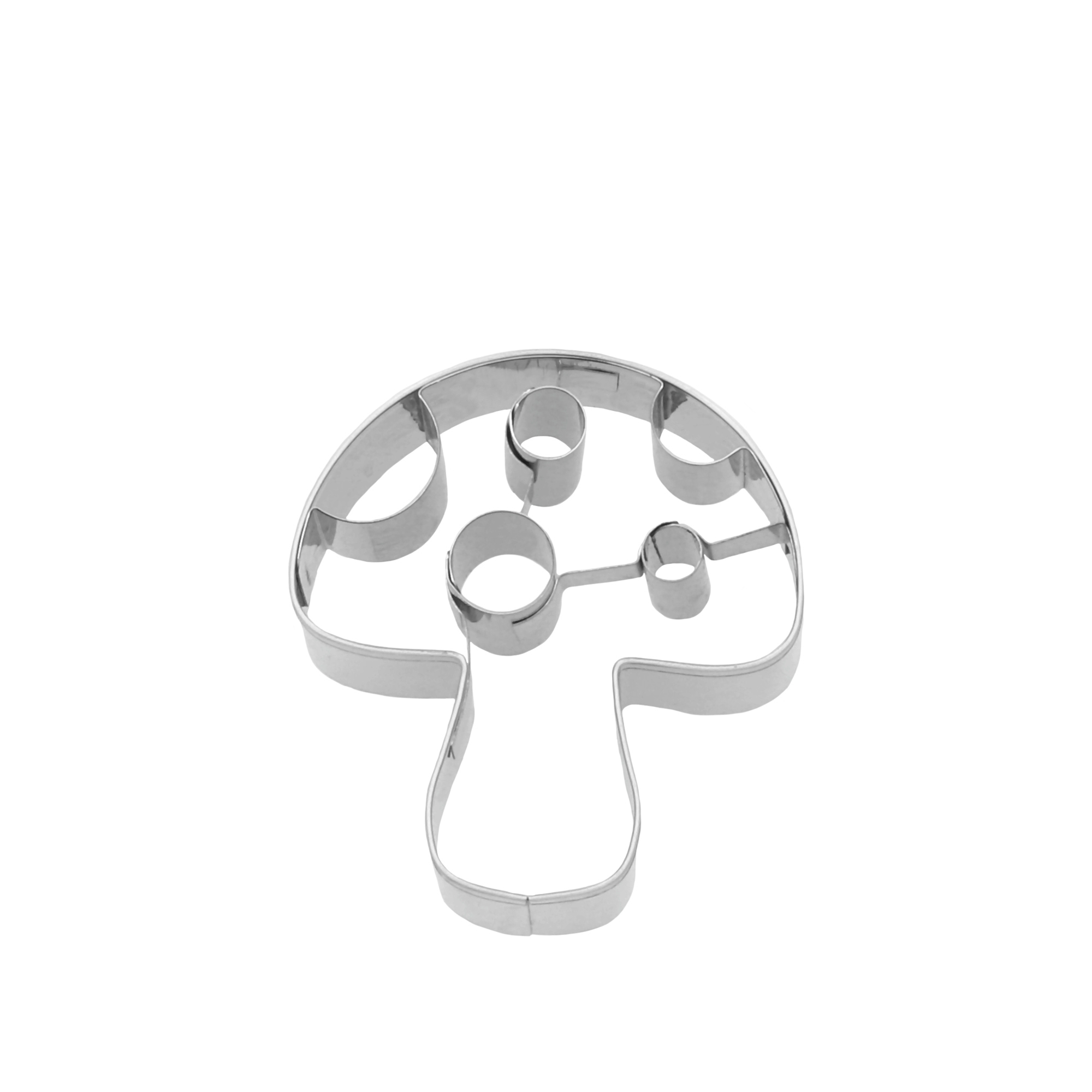 Stainless steel mushroom cookie cutter by Birkmann RBV