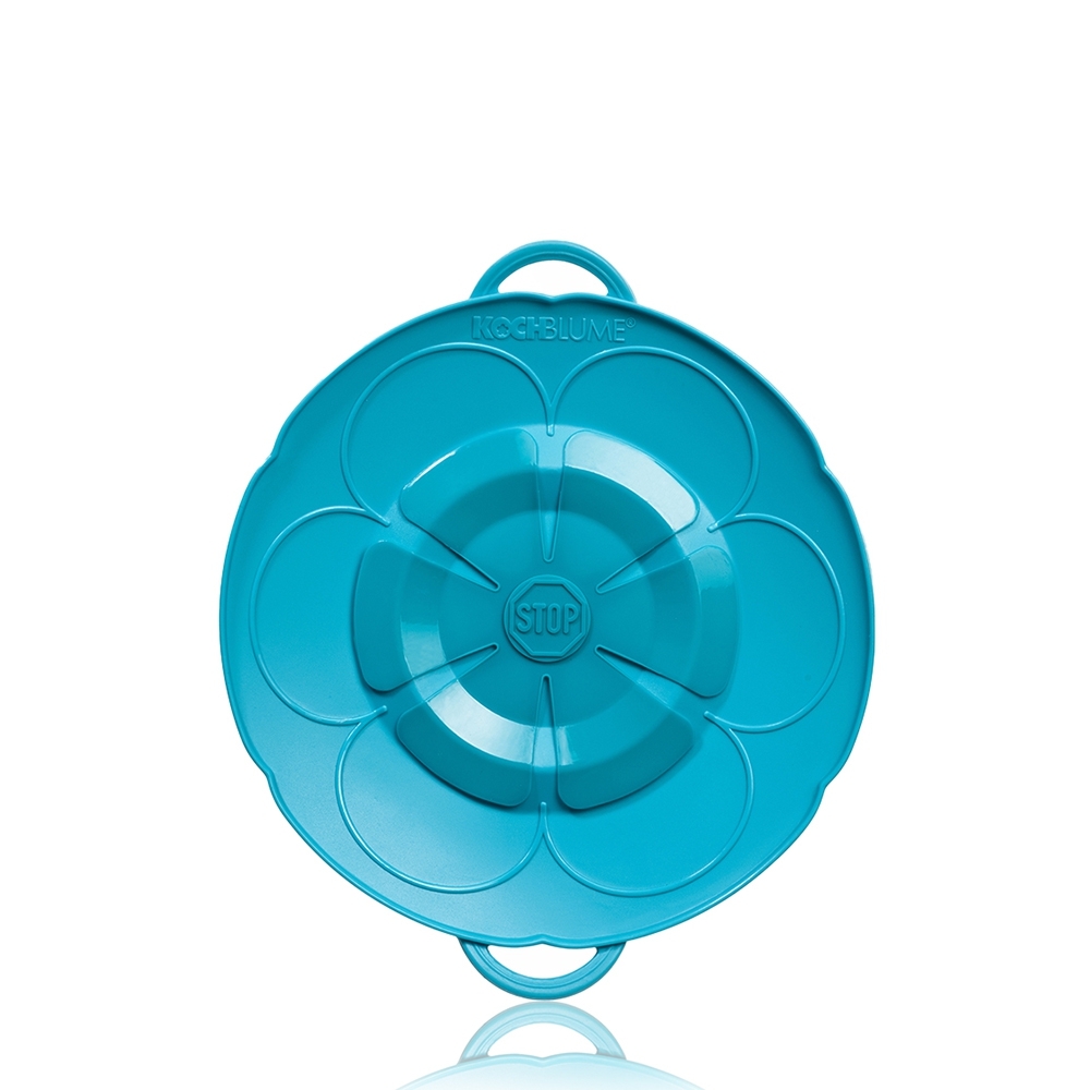 Kochblume - Überkochschutz S 22cm, türkis