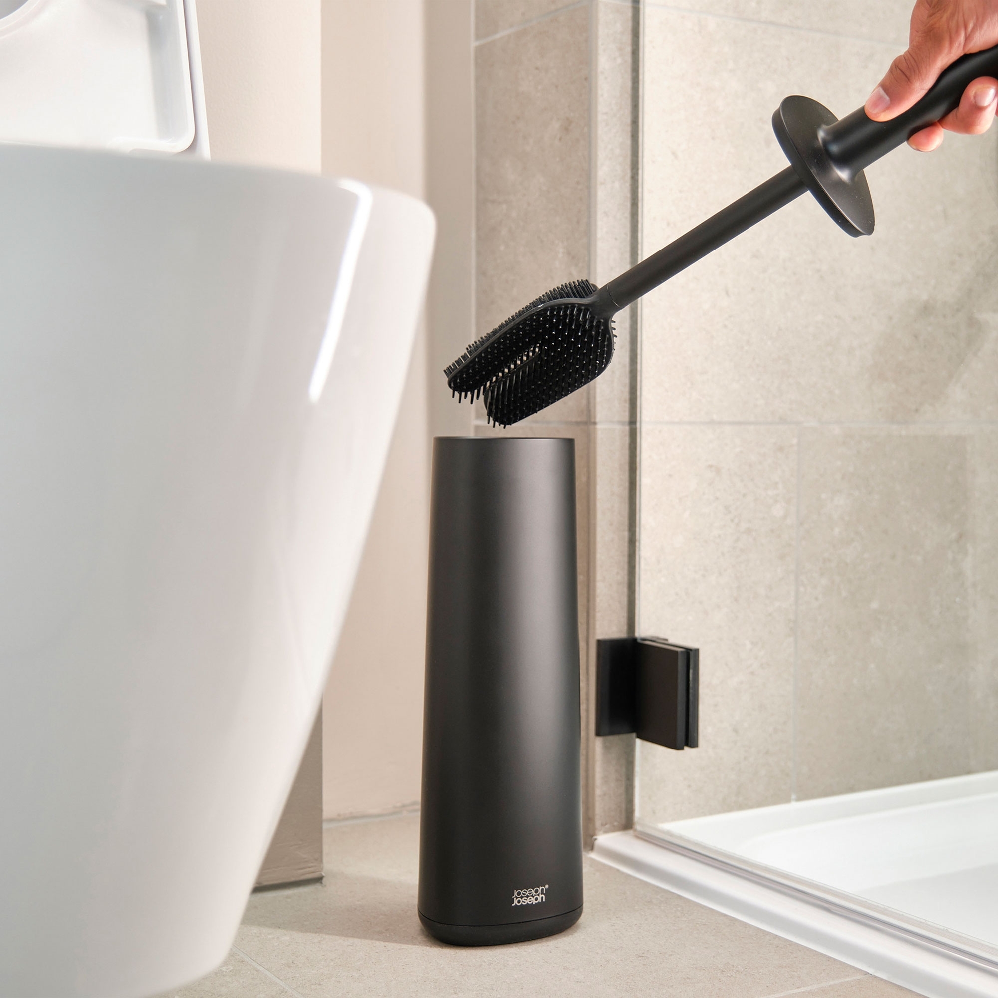 Joseph Joseph - Flex™ 360 Toilettenbürste - matt schwarz