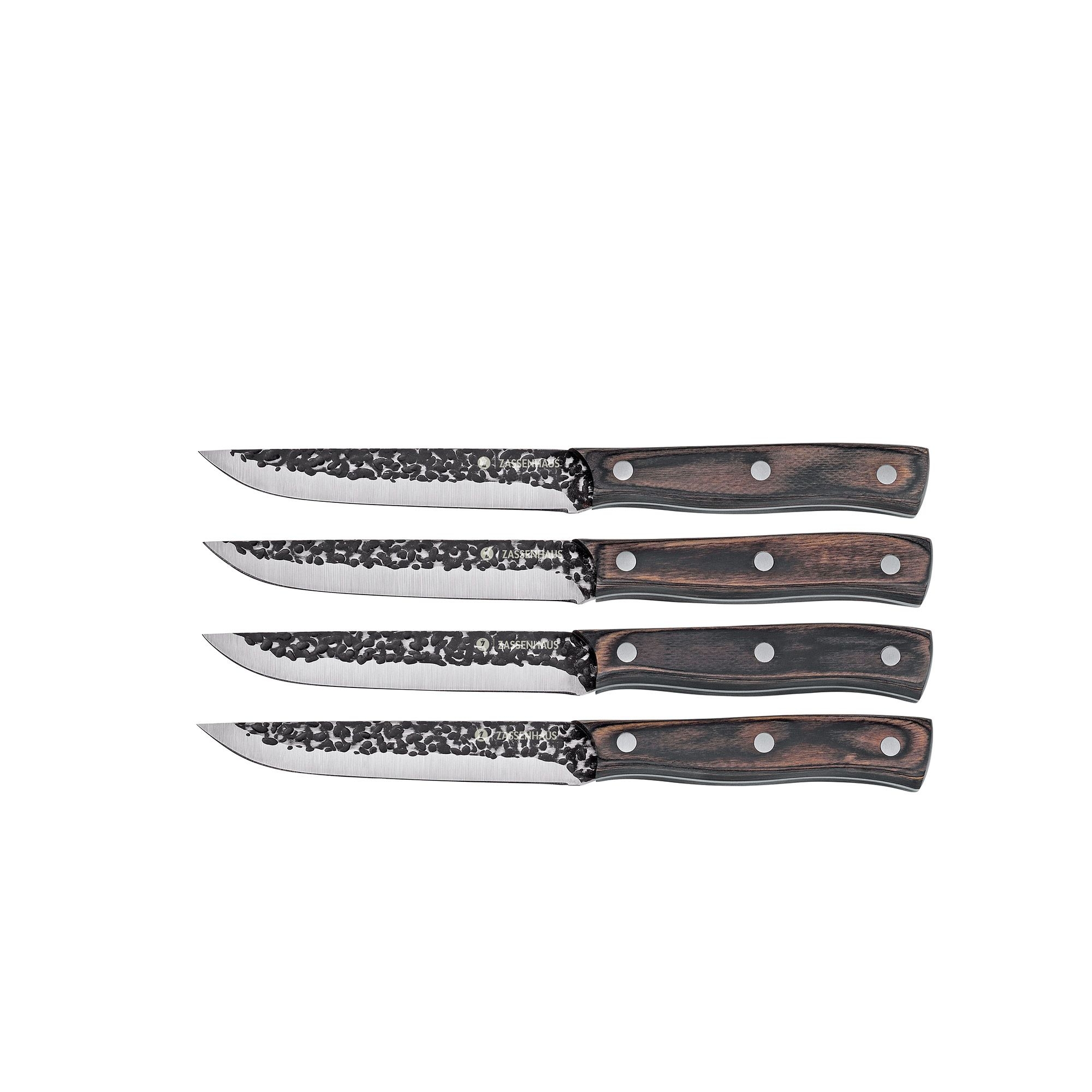 Zassenhaus - Steak knife HUNTER set of 4 - Pakka wood