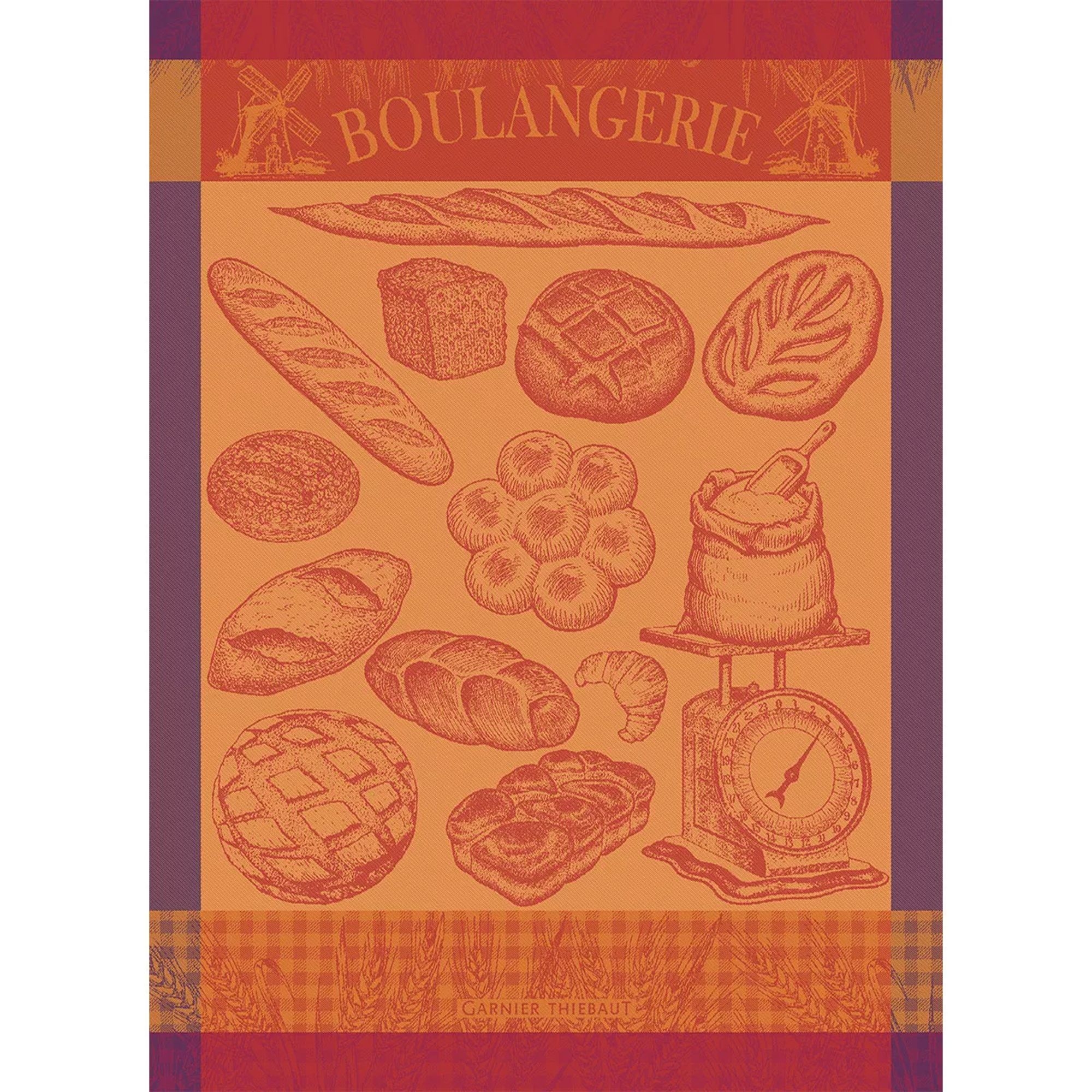 Garnier-Thiebaut Geschirrtuch - Boulangerie Moulin Ambre