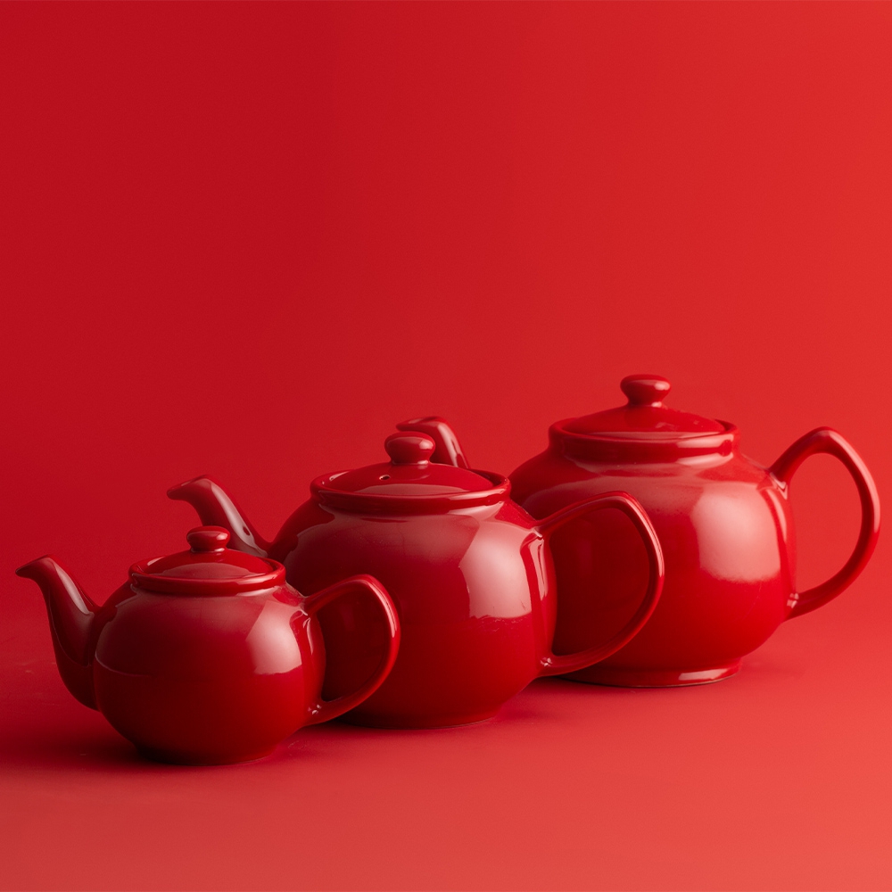 Price & Kensington - Teekanne - Rot Glänzend