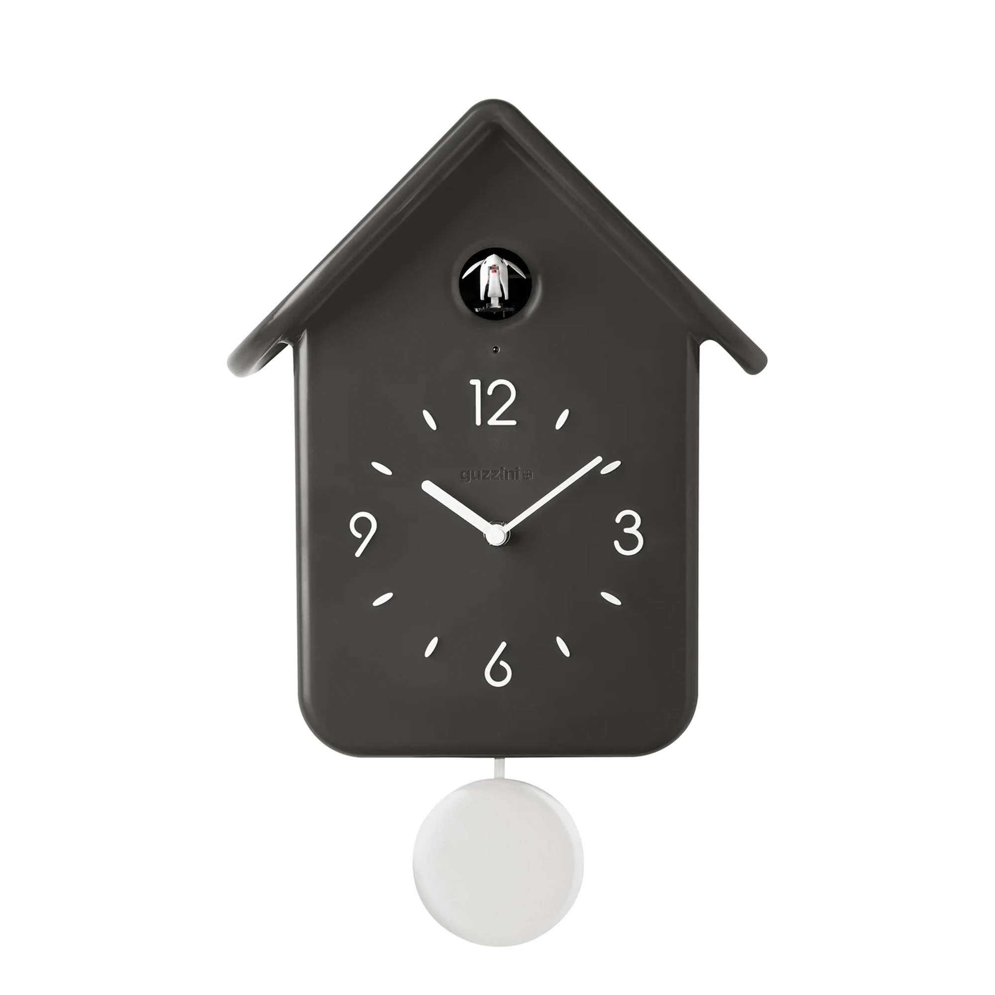 Guzzini - Cuckoo clock QQ HOME - Charcoal Guzzini - Cuckoo clock QQ HOME - Charcoal