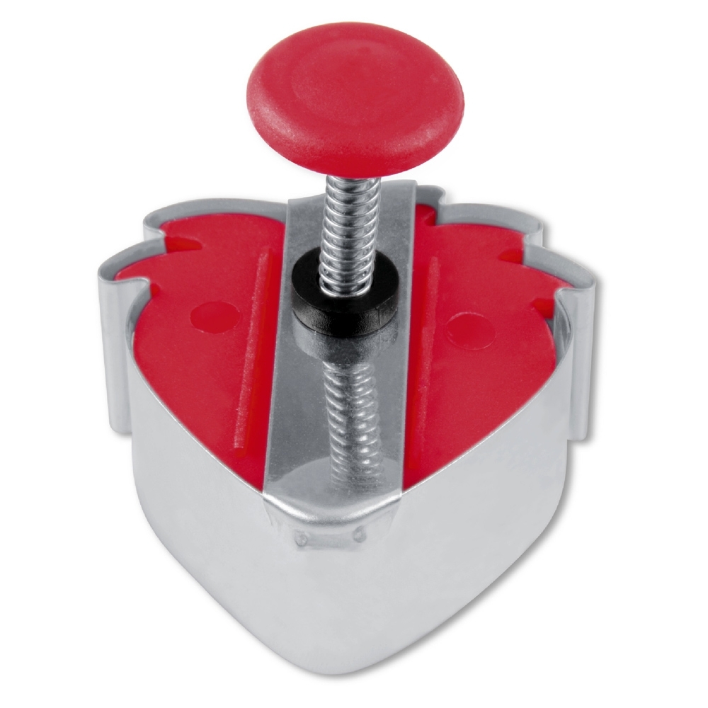 Städter - Cookie cutter Strawberry - 4,5 cm red
