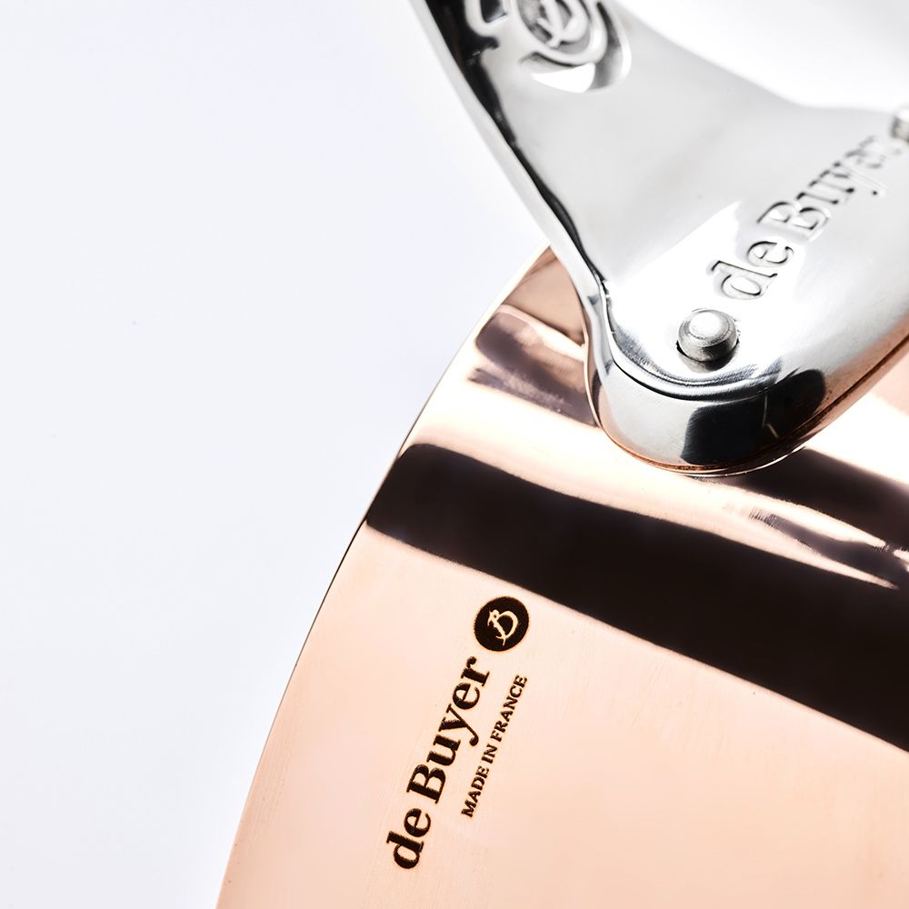 de Buyer - Copper Sauté Pan Straight - Inocuivre de Buyer - Copper Sauté Pan Straight - Inocuivre