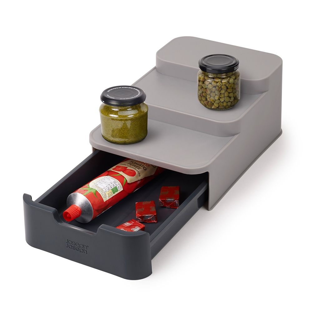 Joseph Joseph - CupboardStore™ Compact Tiered Organiser Joseph Joseph - CupboardStore™ Compact Tiered Organiser