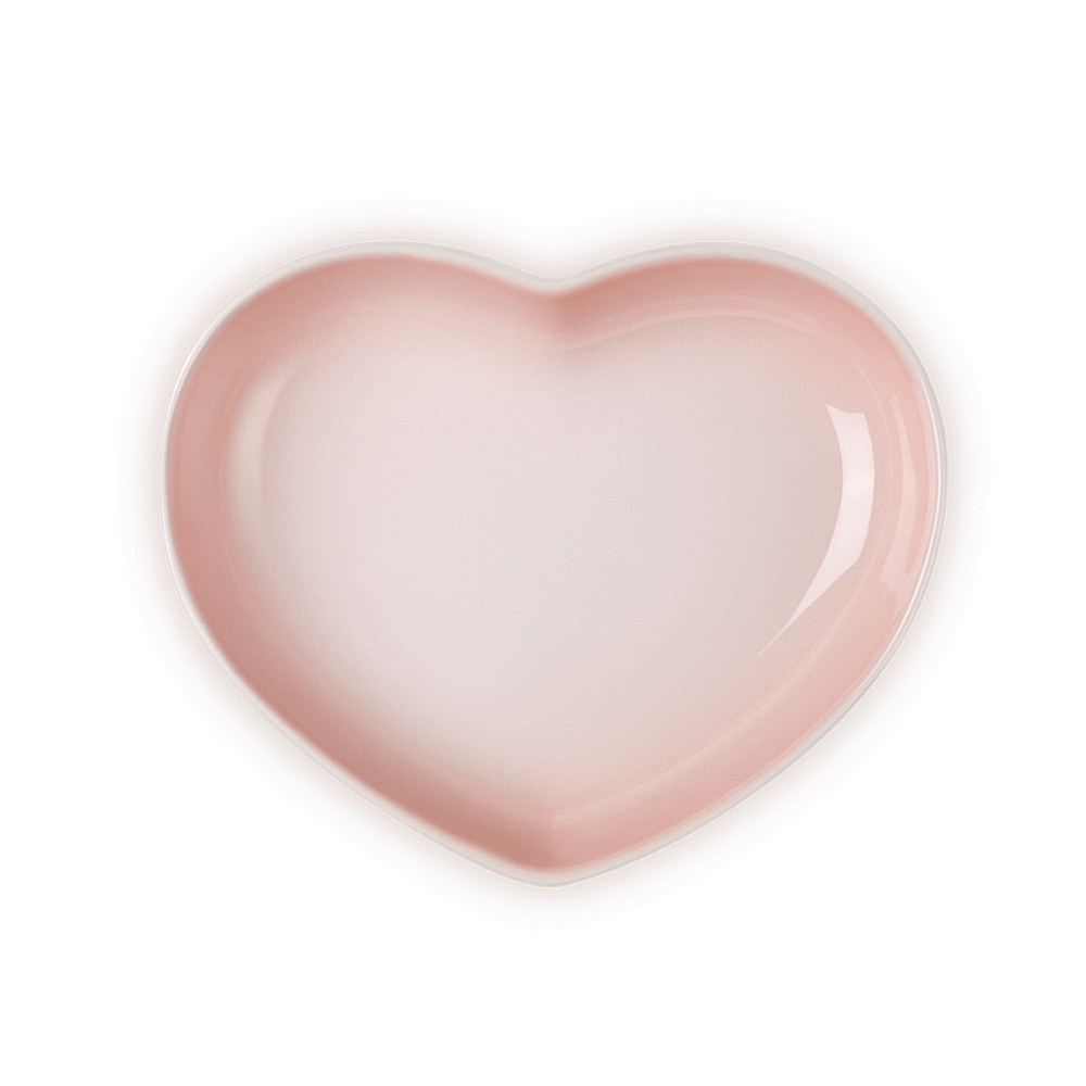 Le Creuset - Heart Dish 20 cm  - Shell Pink