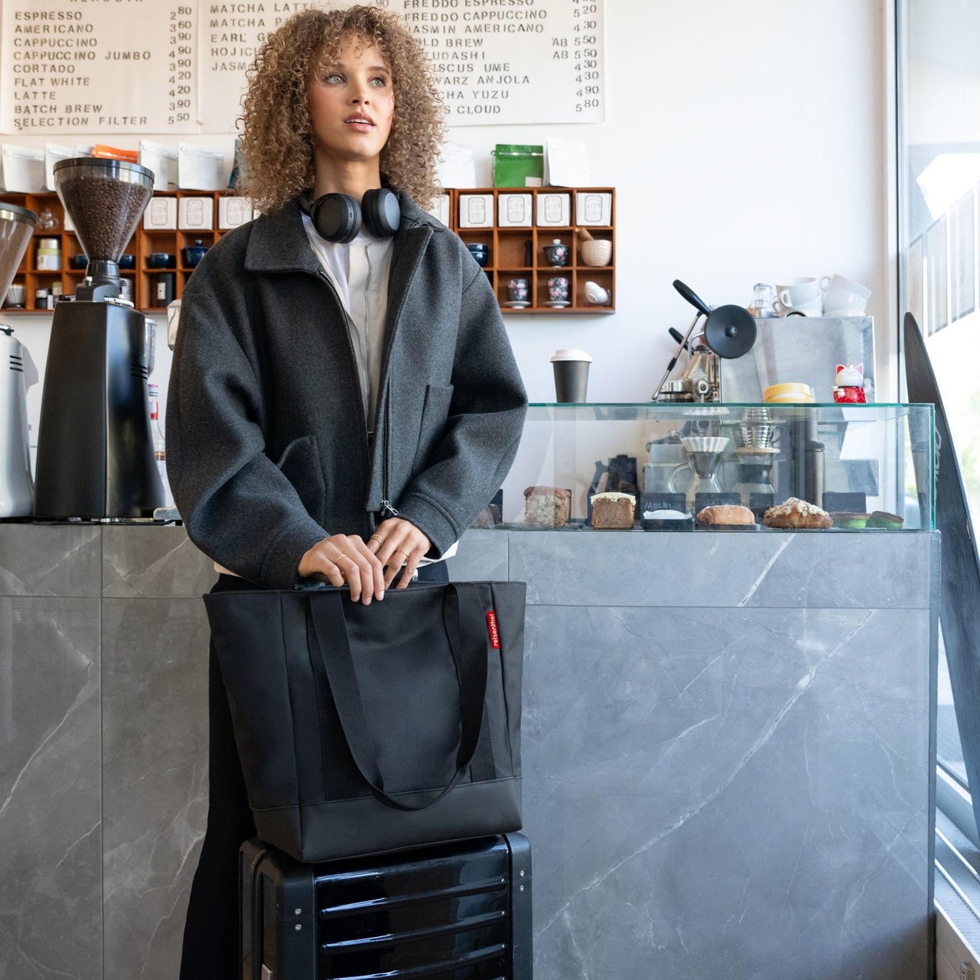 reisenthel - travelshopper - mix black